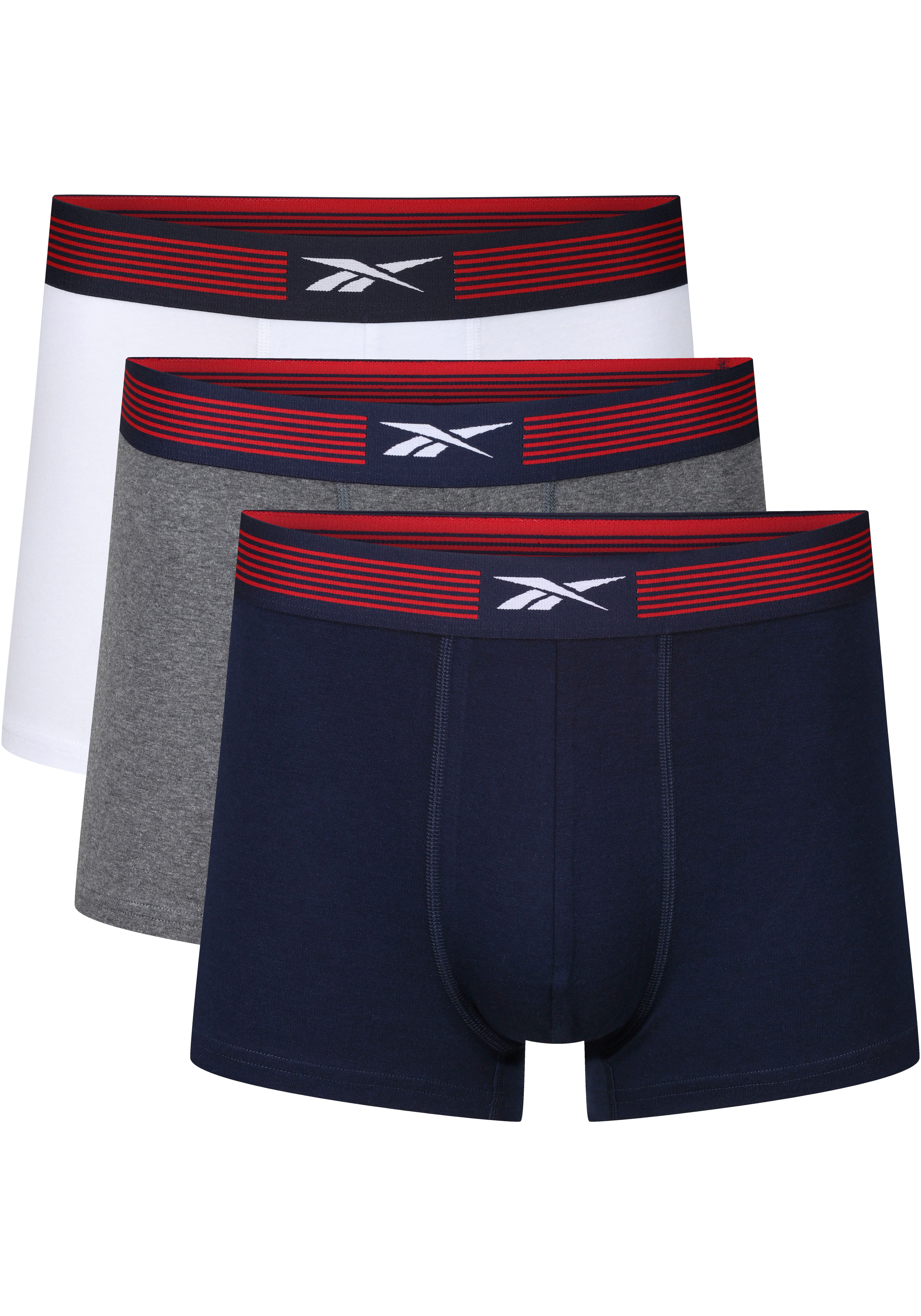 Reebok Boxer "Mens RBK Sports Trunks ABEL", (3er Pack) günstig online kaufen