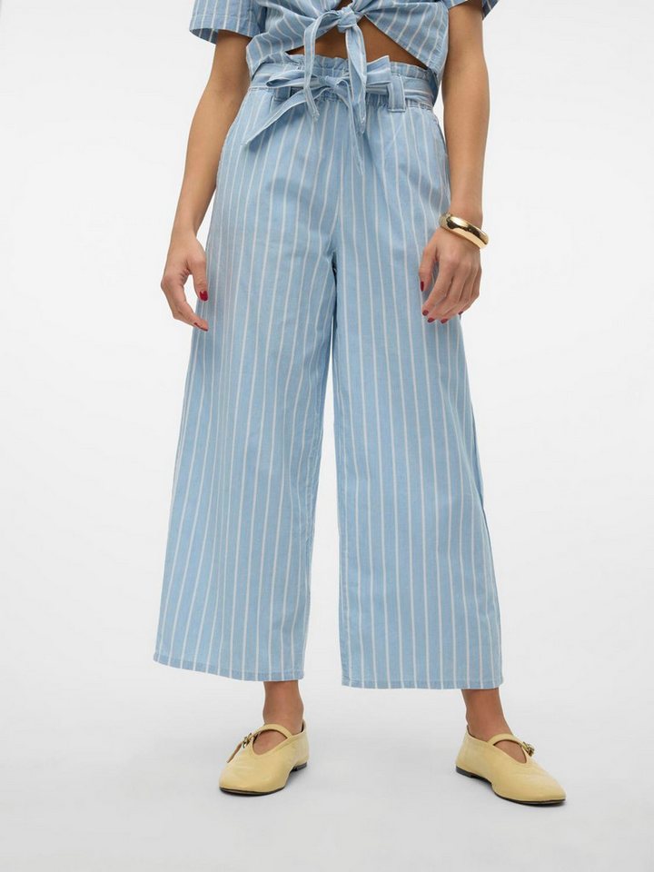 Vero Moda Culotte VMXENIA HR LOOSE CHAMBRAY CULOTTE PANTS günstig online kaufen