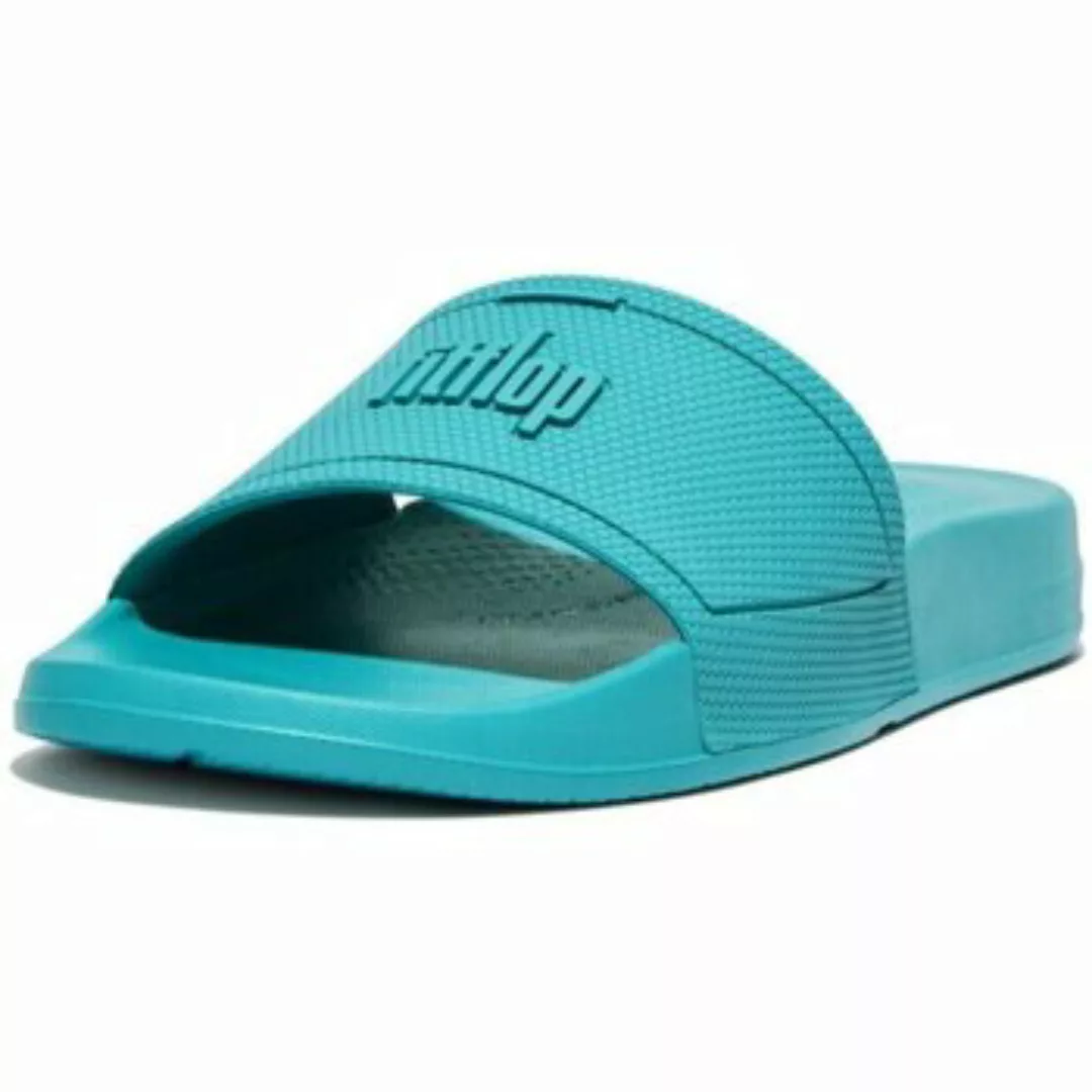 FitFlop  Pantoffeln IQUSHION SLIDES TAHITI BLUE günstig online kaufen