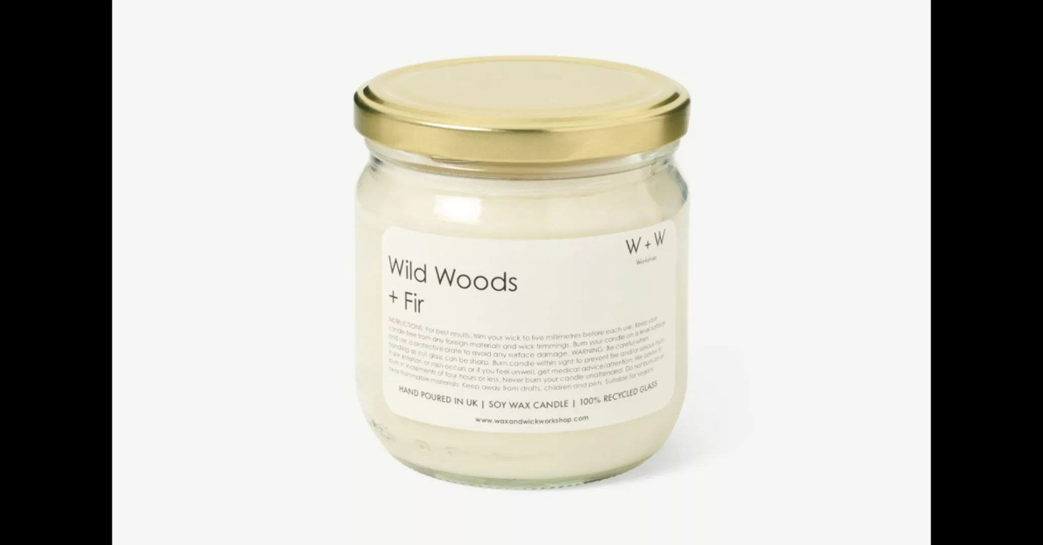 Wax + Wick Wild Woods & Fir Kerze - MADE.com günstig online kaufen