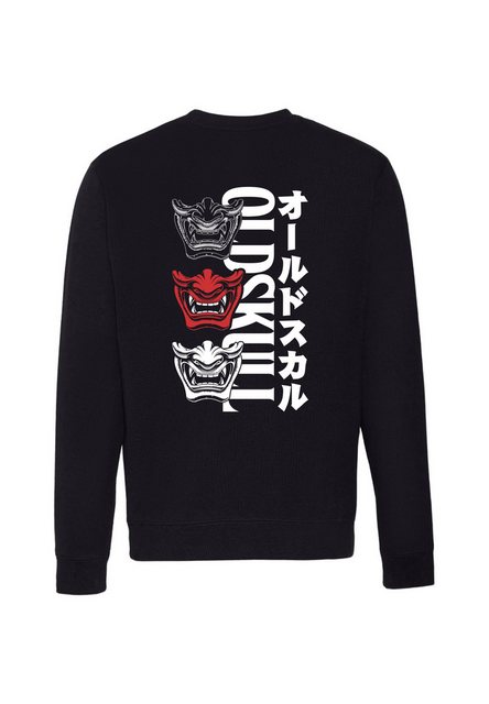 Oldskull Sweatshirt Asian Triple Mask Logo Graphic günstig online kaufen