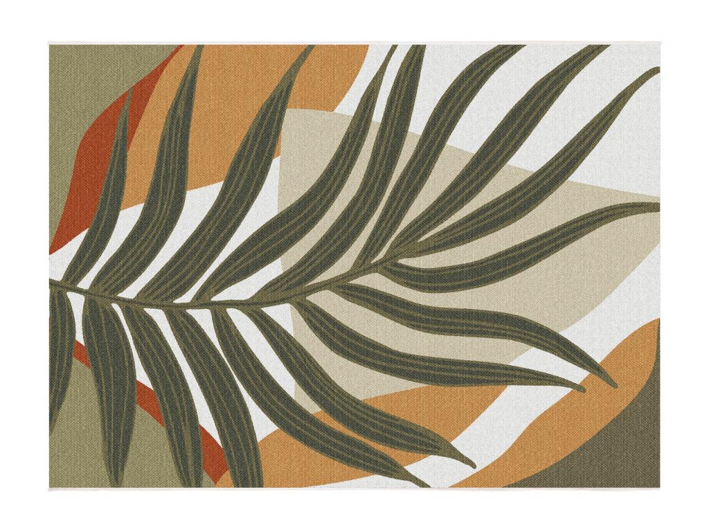 Teppich mit tropischem Muster - Indoor oder Outdoor - 150 x 200 cm - Mehrfa günstig online kaufen