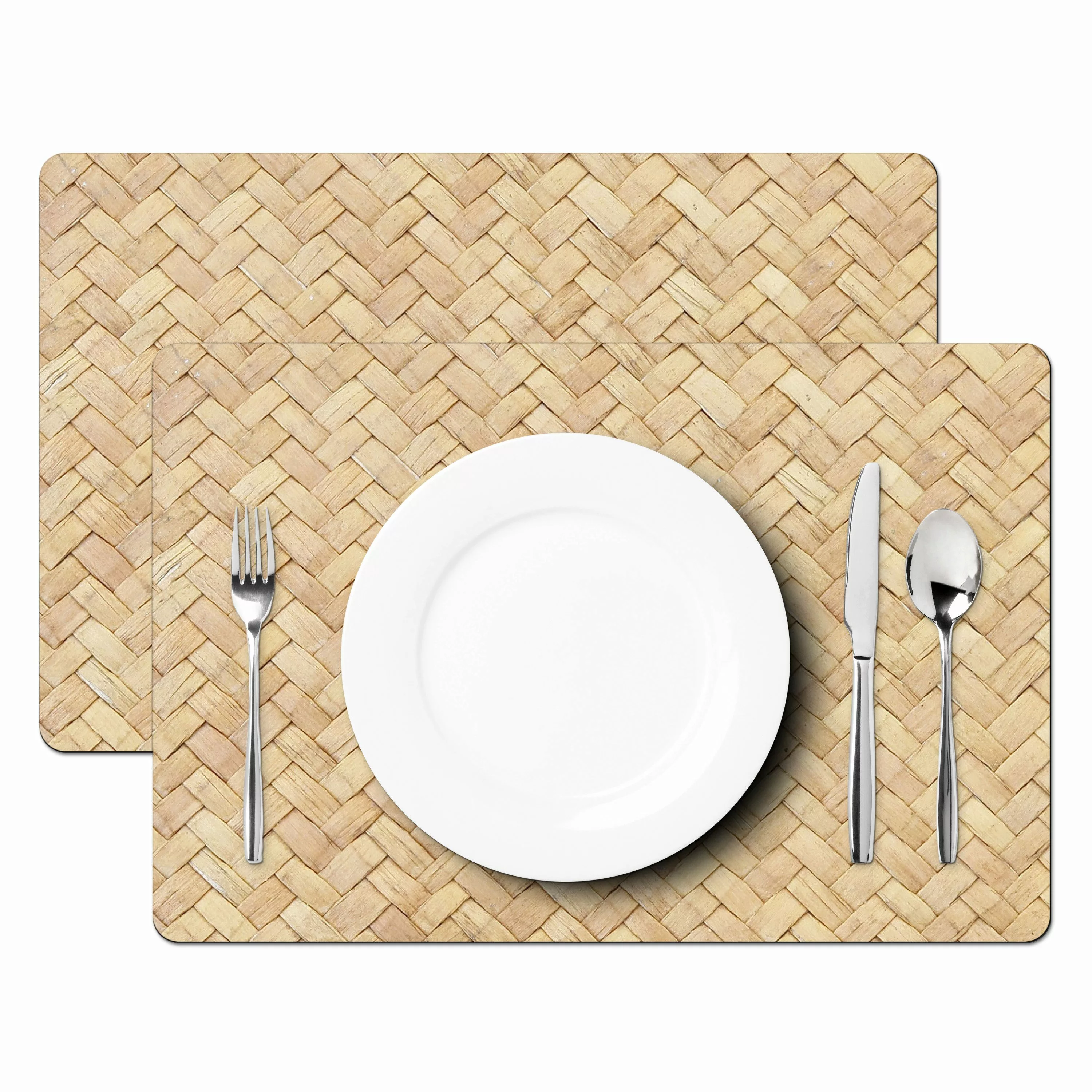 MuchoWow Platzset Muster - Beige - günstig online kaufen