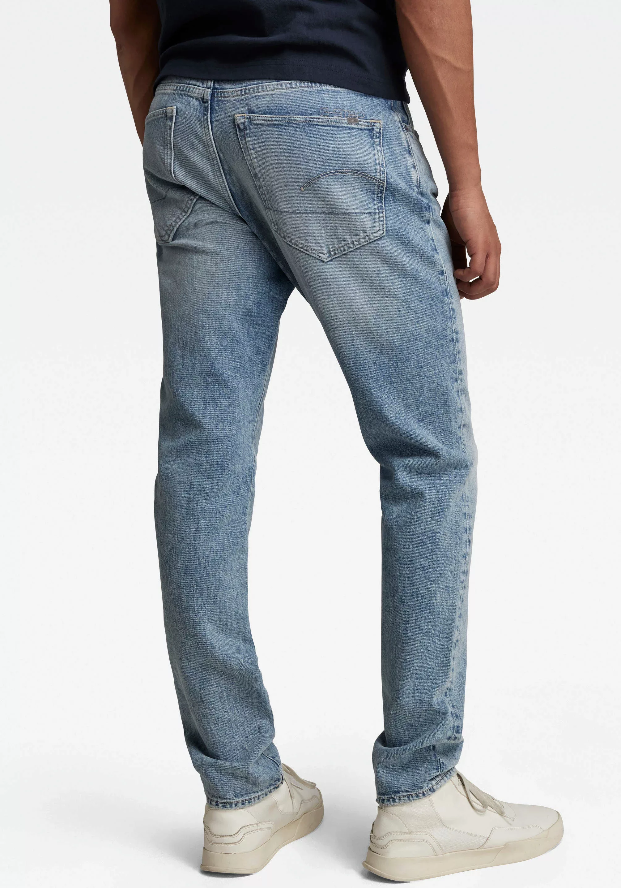 G-STAR Slim-fit-Jeans 3301 Slim mit toller Waschung und Elasthan günstig online kaufen