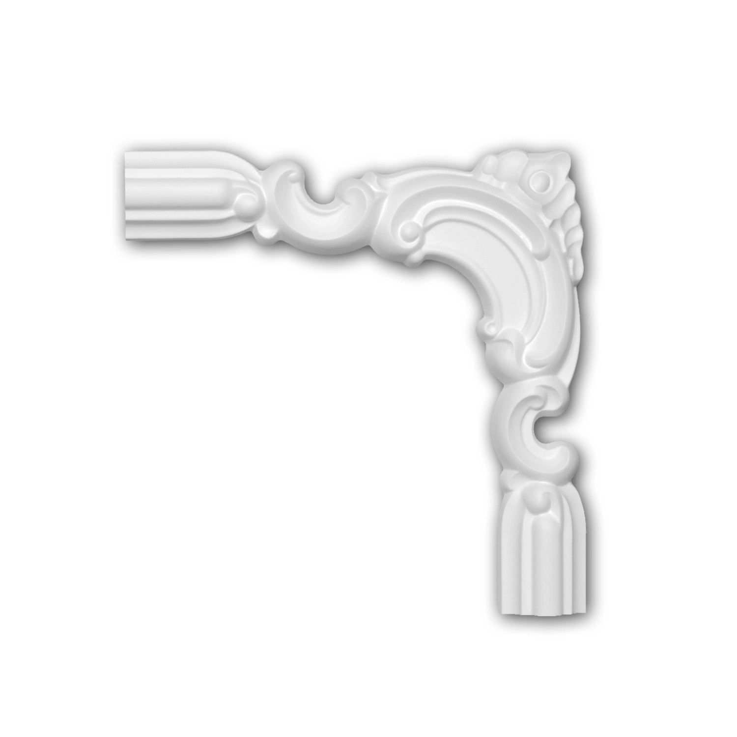 PROFHOME 152297 Eckelement für Wandleiste Zierelement dekoratives Element 2 günstig online kaufen