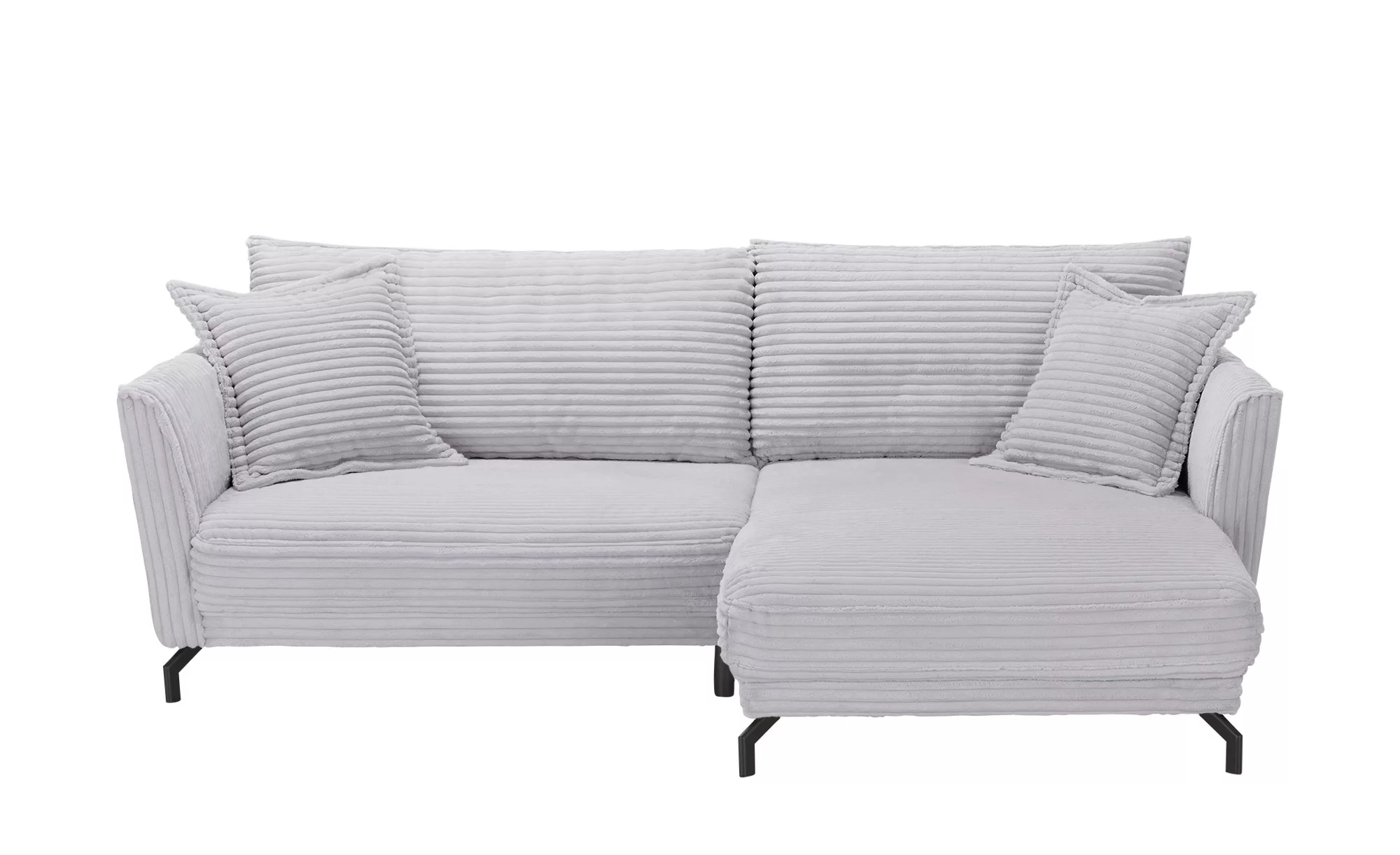 bobb Ecksofa  Yolanda II ¦ grau ¦ Maße (cm): B: 257 H: 94 T: 174 Polstermöb günstig online kaufen