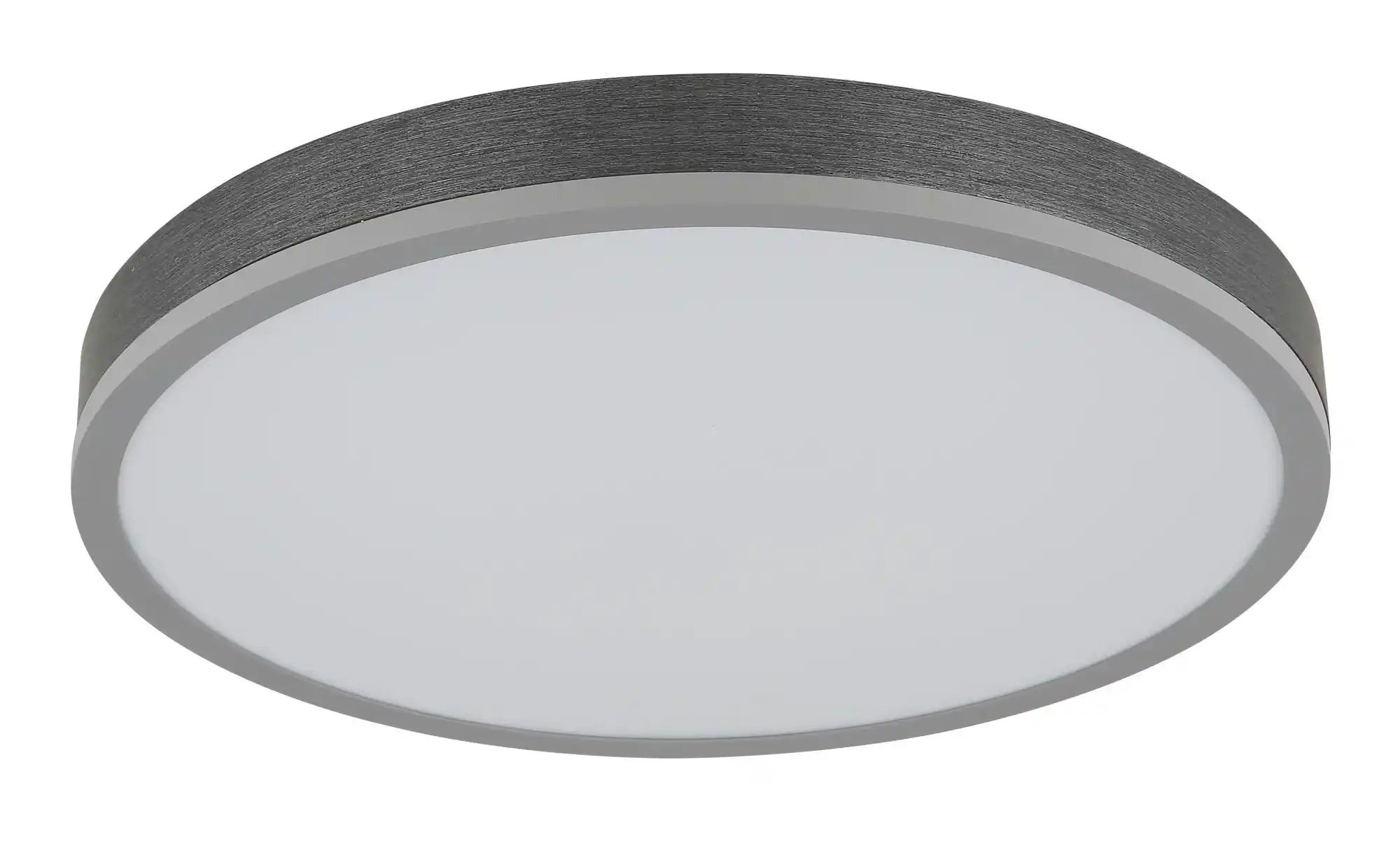 Globo Lighting Deckenleuchte   ¦ grau ¦ Maße (cm): B: 45 H: 8,5  Ø: 45 Lamp günstig online kaufen
