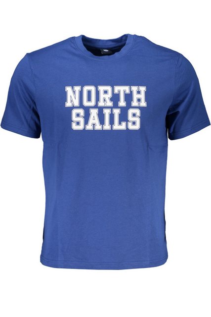 North Sails T-Shirt Herren T-Shirt Blau mit Rundhalsausschnitt und günstig online kaufen