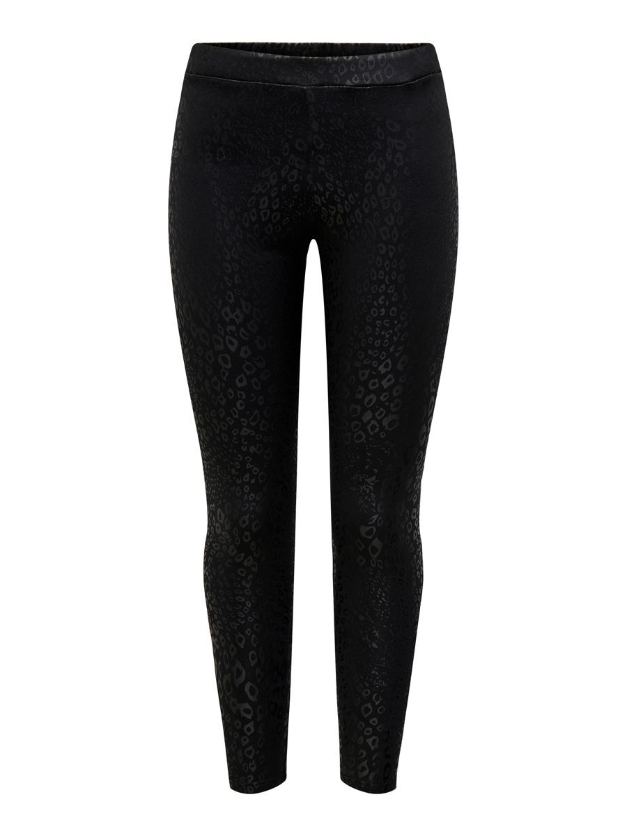 ONLY Kunstleder Leggings Damen Schwarz günstig online kaufen