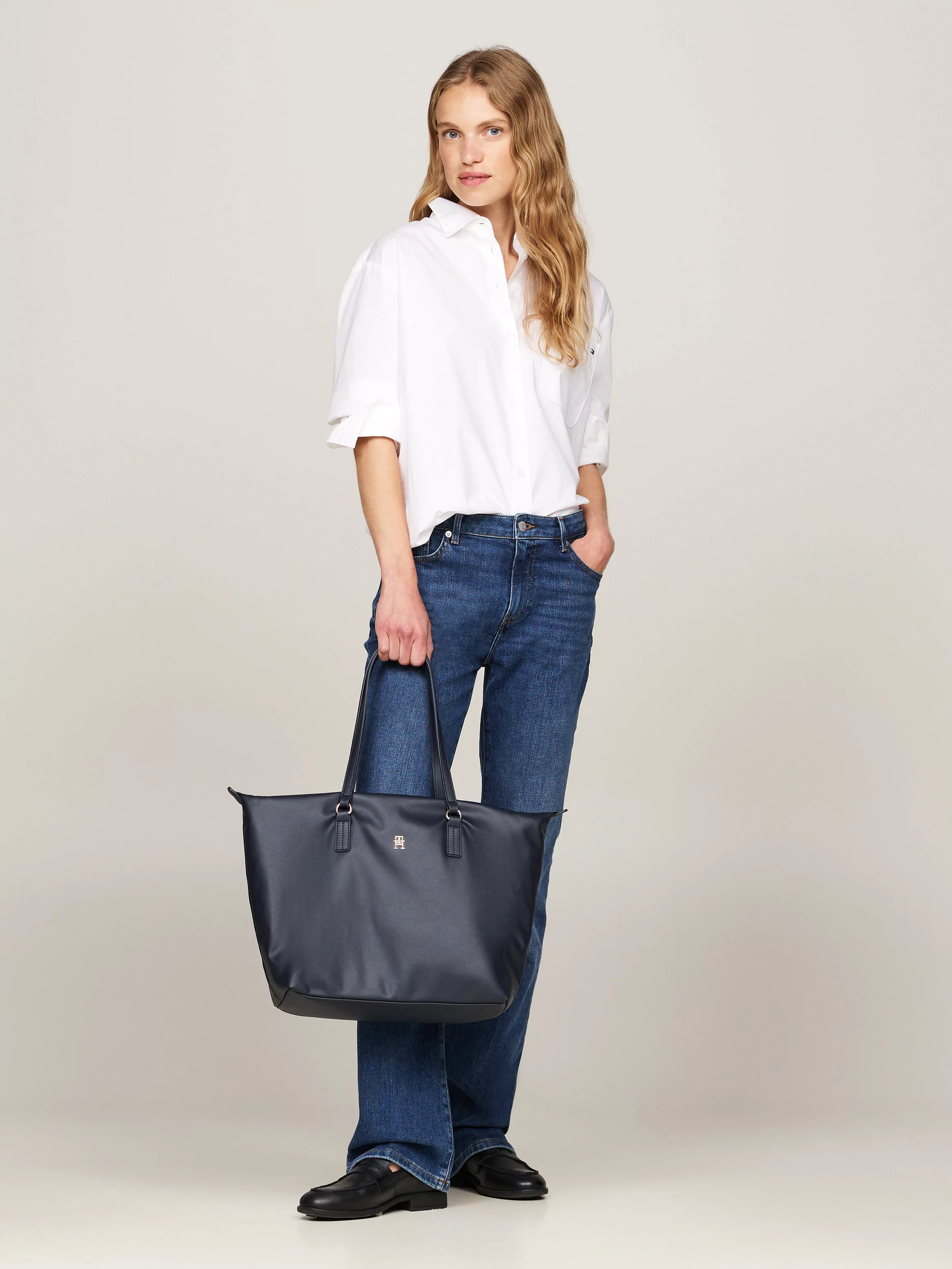 Tommy Hilfiger Shopper "Women POPPY REFORM TOTE Tote", Damen Tasche günstig online kaufen