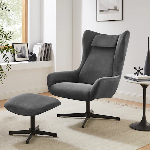 SalesFever Sessel, (Set, 2 St.), mit Drehfunktion günstig online kaufen