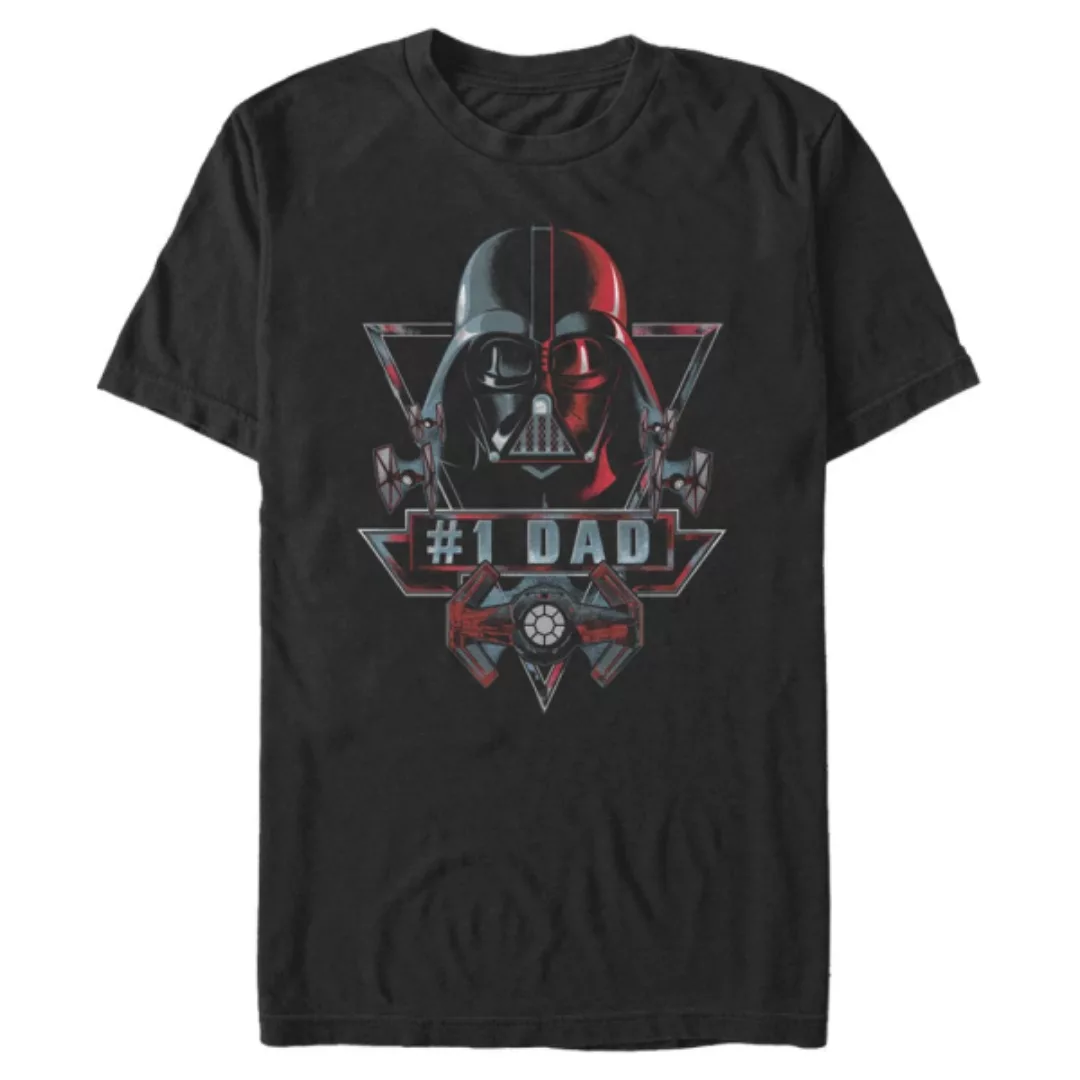 Star Wars - Darth Vader Dad Ranking Score - Vatertag - Männer T-Shirt günstig online kaufen