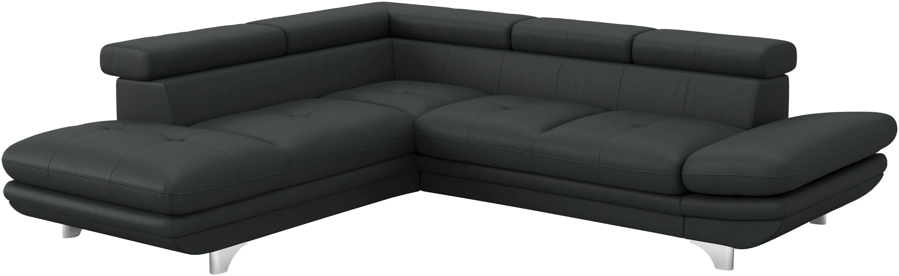 COTTA Ecksofa "Enterprise L-Form", mit Arm- & Kopfteilverstellung, wahlweis günstig online kaufen