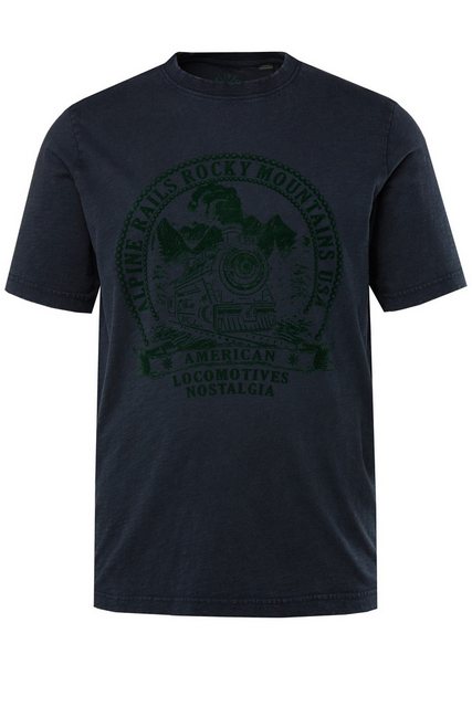 JP1880 T-Shirt JP 1880 T-Shirt Halbarm Vintage-Look Rundhals günstig online kaufen