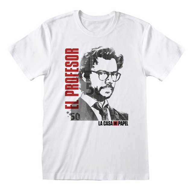 Haus des Geldes T-Shirt LA CASA DE PAPEL HAUS DES GELDES T-SHIRT EL PROFESO günstig online kaufen