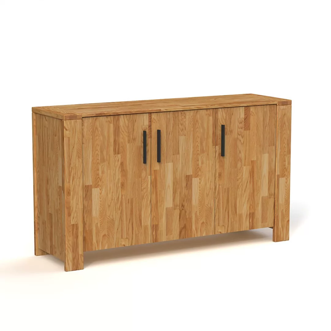 Sideboard CUBIC 3-T Holz massiv günstig online kaufen