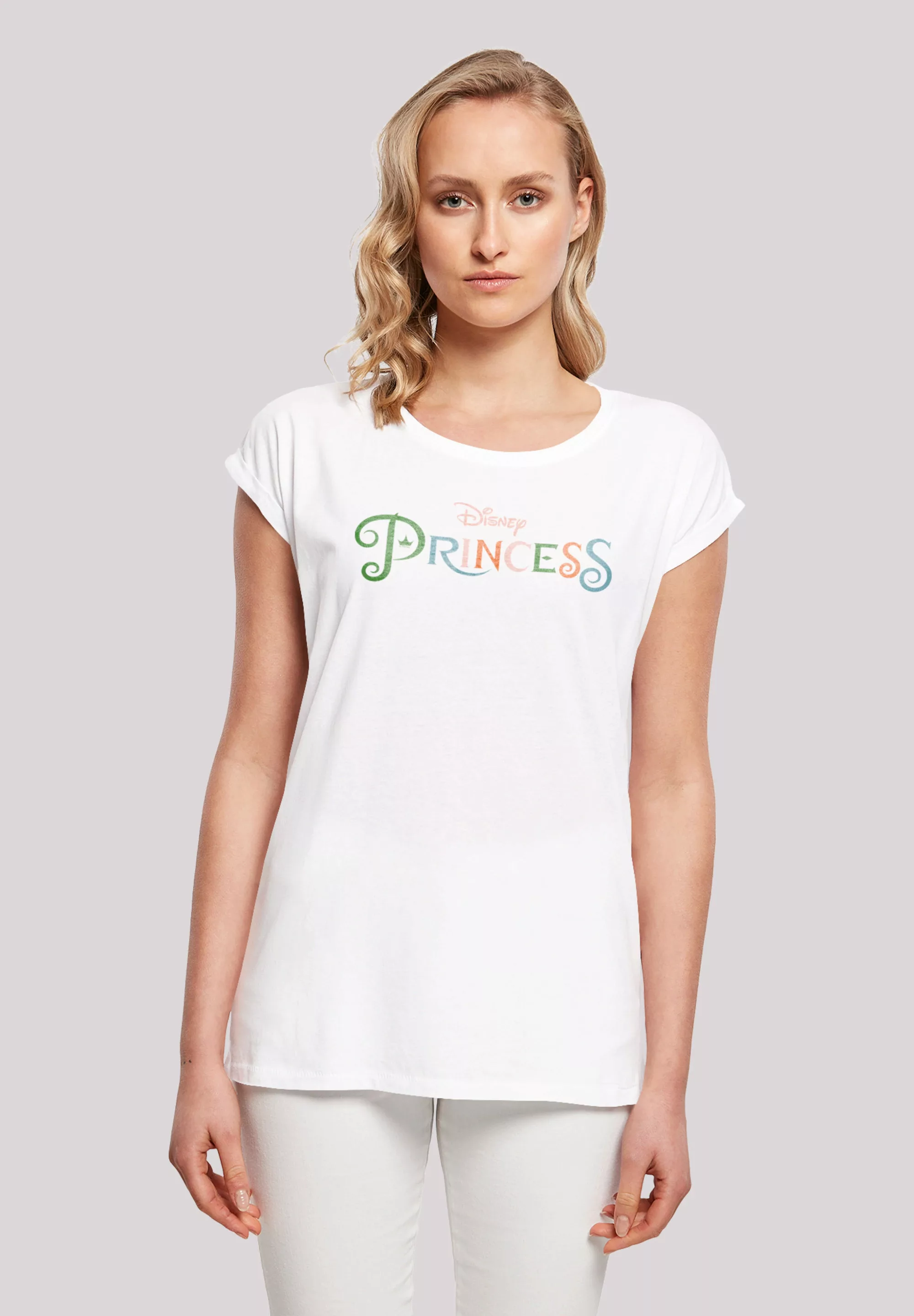 F4NT4STIC T-Shirt "Disney Logo Prinzessin", Print günstig online kaufen