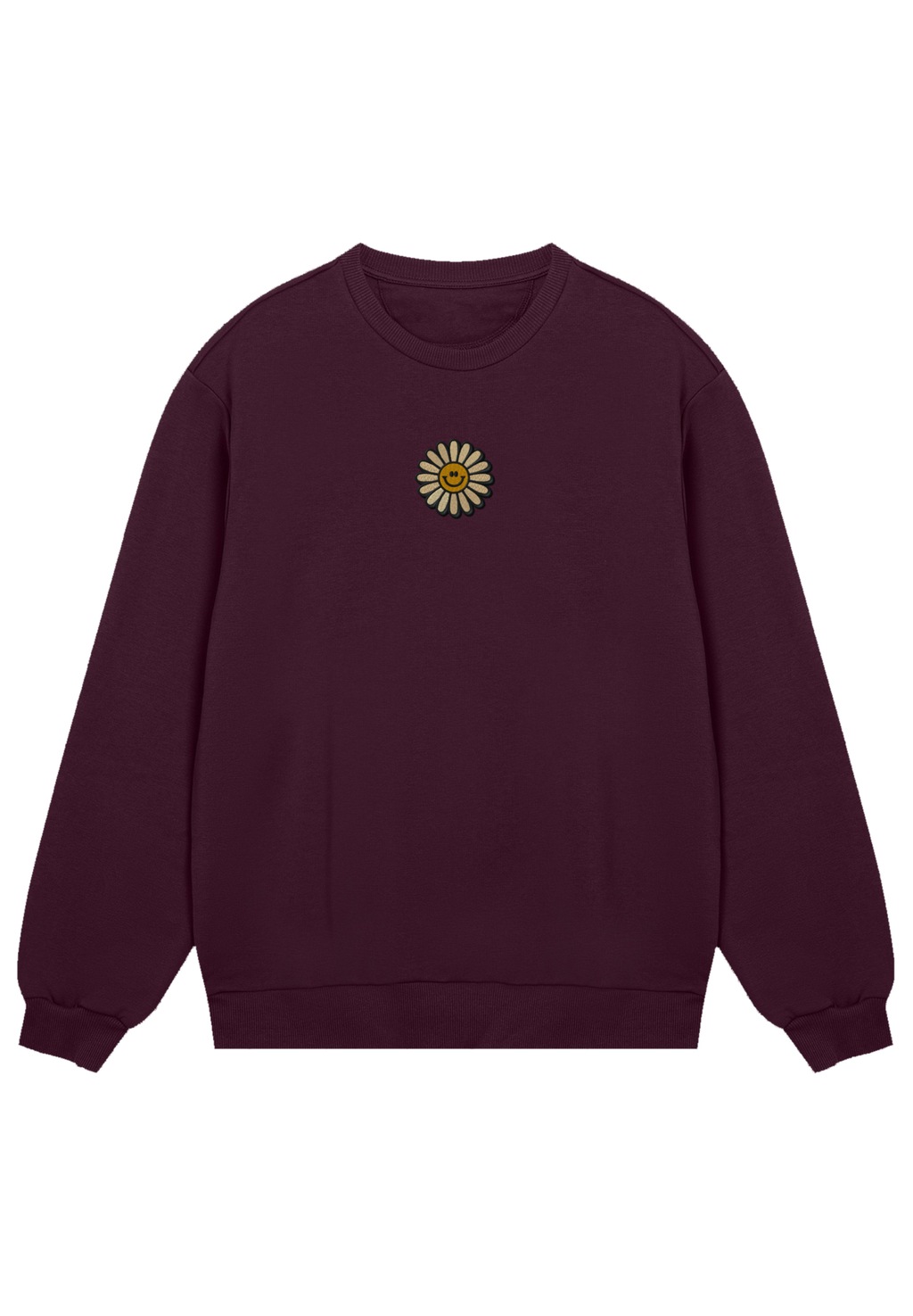 F4NT4STIC Sweatshirt "Happy Flower Bestickt", Premium Qualität günstig online kaufen