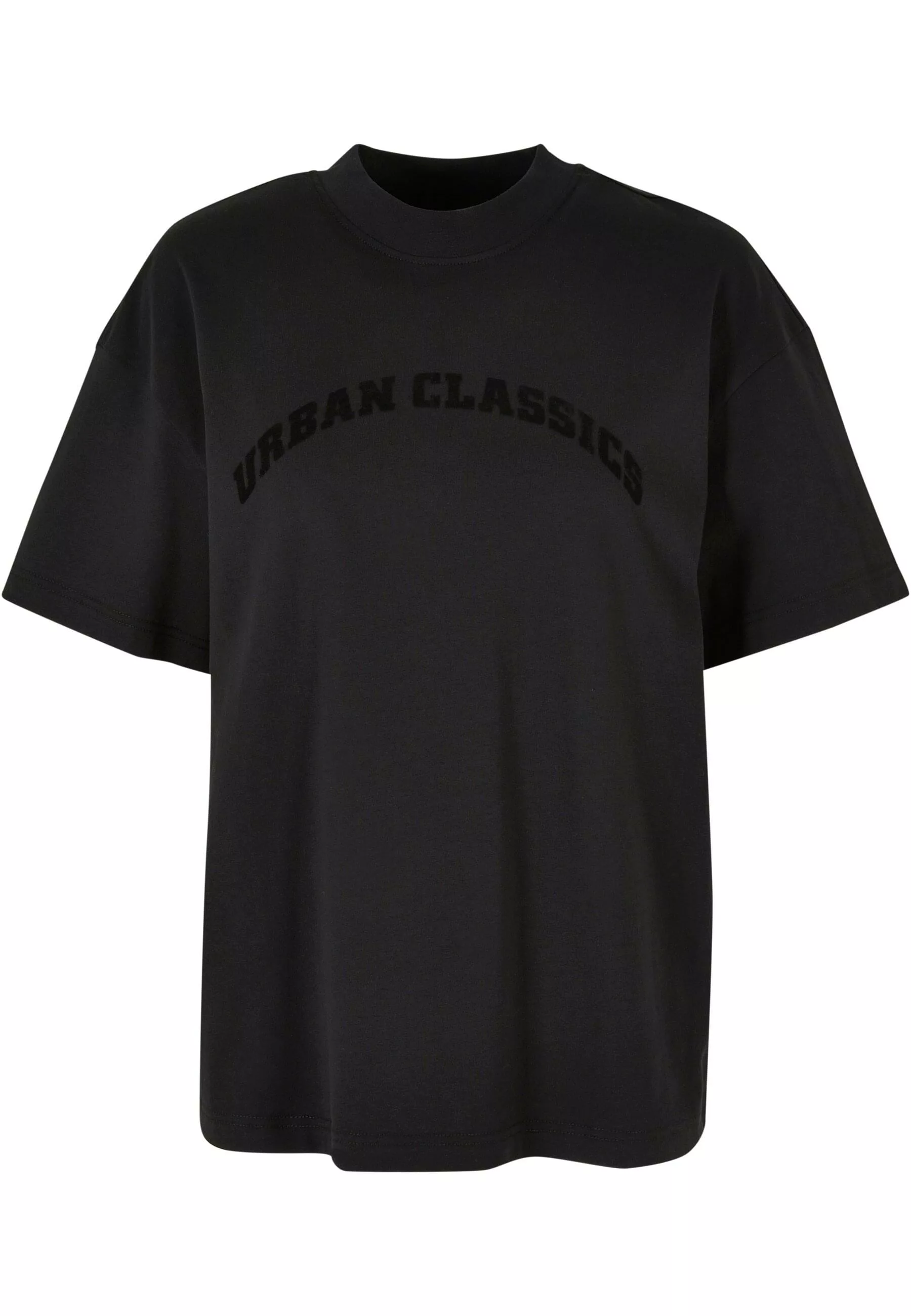 URBAN CLASSICS Langarmhemd "Urban Classics Damen Ladies Oversized Flock Tee günstig online kaufen