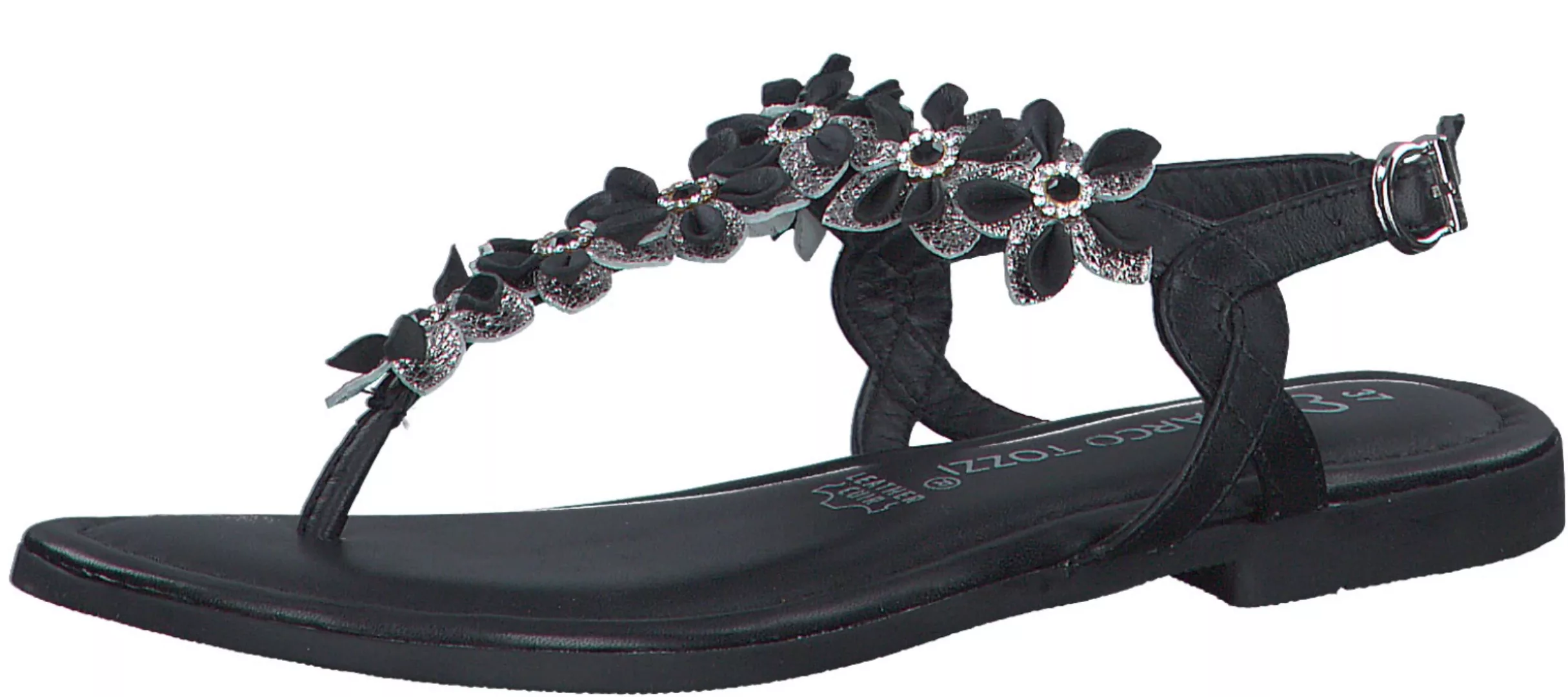 MARCO TOZZI Sandale, mit aufwendiger Blütenverzierung günstig online kaufen