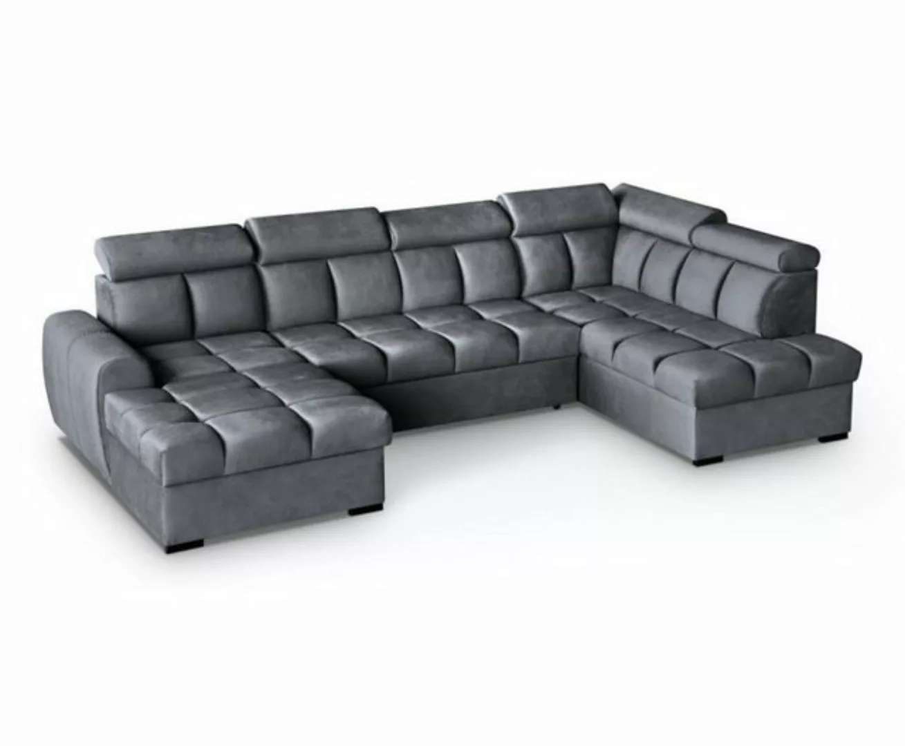 MOEBLO Wohnlandschaft LINOS U, Ecksofa U-Form Cord Sofa Couch Polsterecke U günstig online kaufen