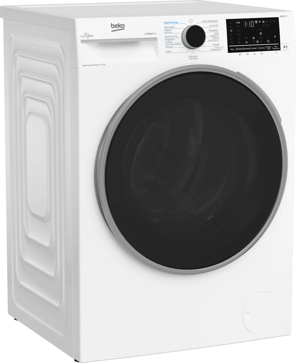 BEKO Waschtrockner »B3DFT512447W«, Vollelektronik, SteamCure-Damp, Wash & W günstig online kaufen