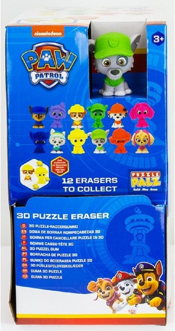 Nickelodeon Puzzle 3D-Puzzle Radiergummi paw patrol günstig online kaufen