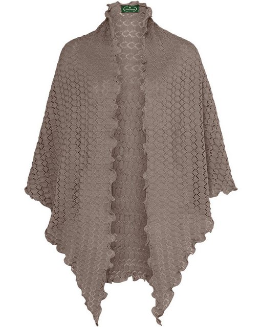 Luise Steiner Poncho Ajourstrick-Poncho günstig online kaufen