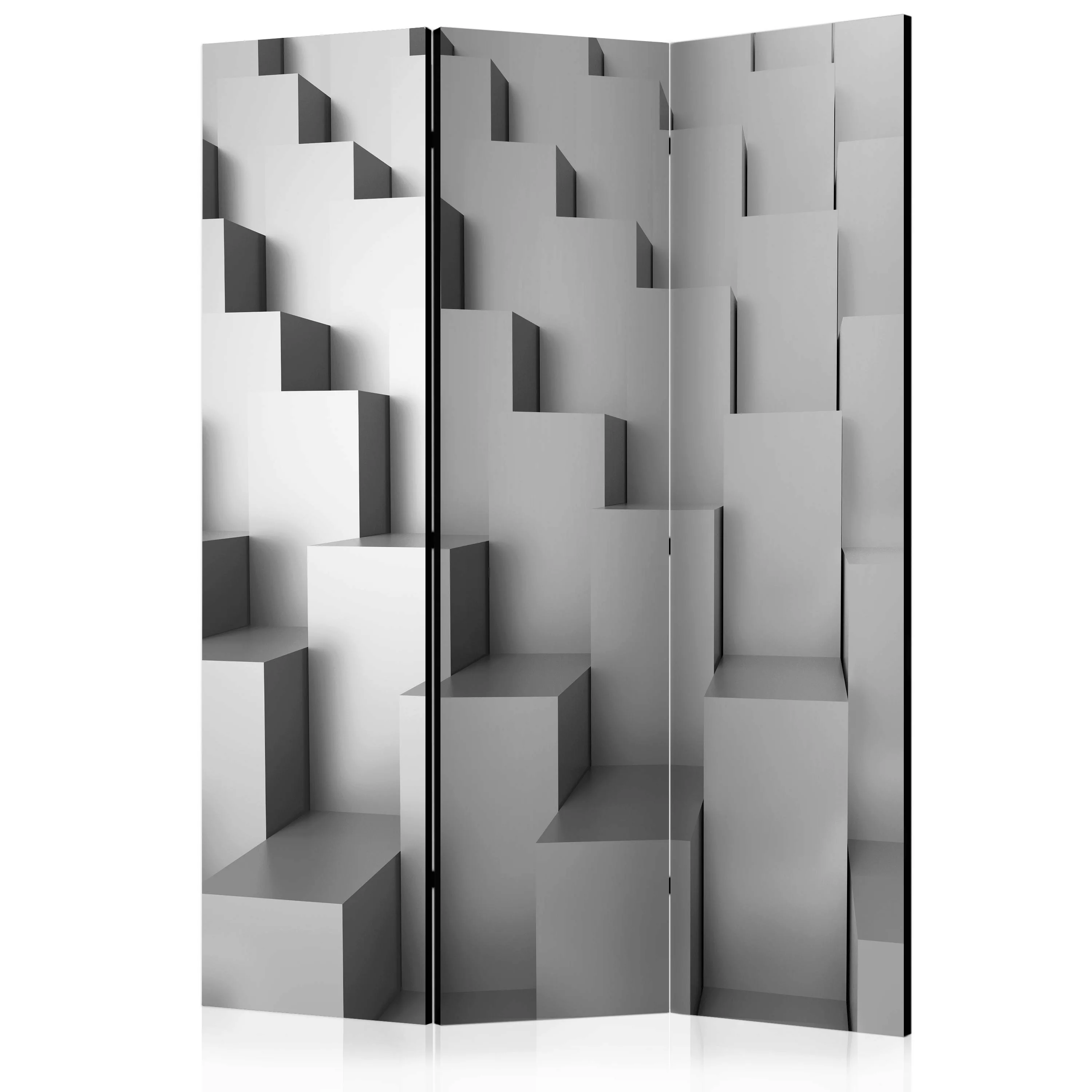 3-teiliges Paravent - Temple Of Abstraction [room Dividers] günstig online kaufen