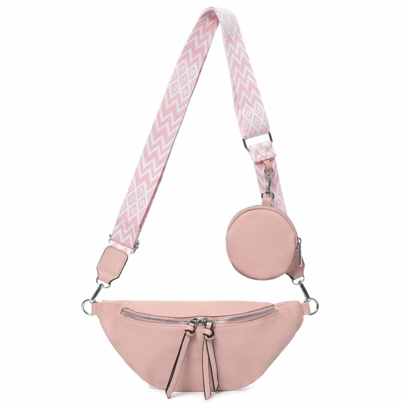 ITALYSHOP24 Bauchtasche Damen Brusttasche Crossover Umhängetasche günstig online kaufen