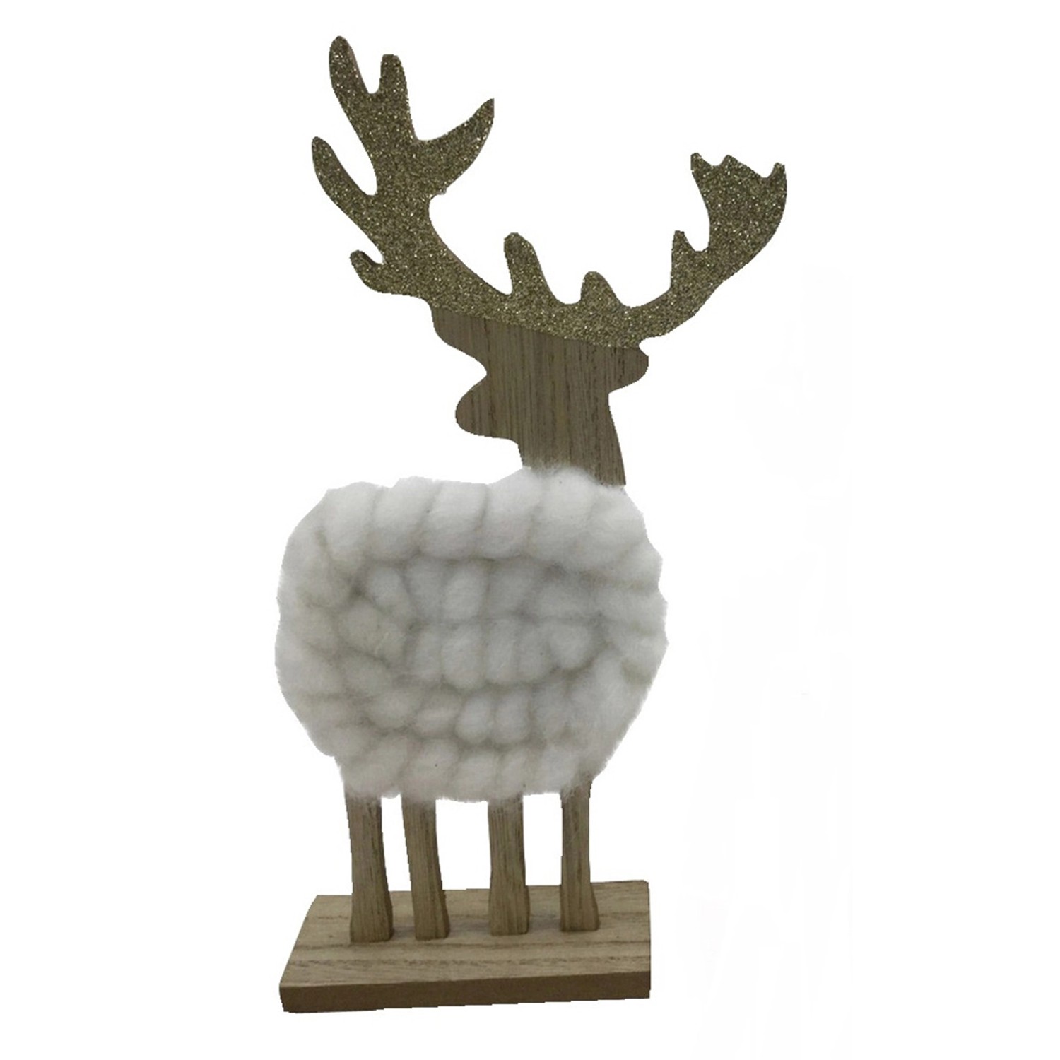 Boltze Deko-Aufsteller Hirsch Groß 24,5 cm x 4 cm x 14 cm günstig online kaufen