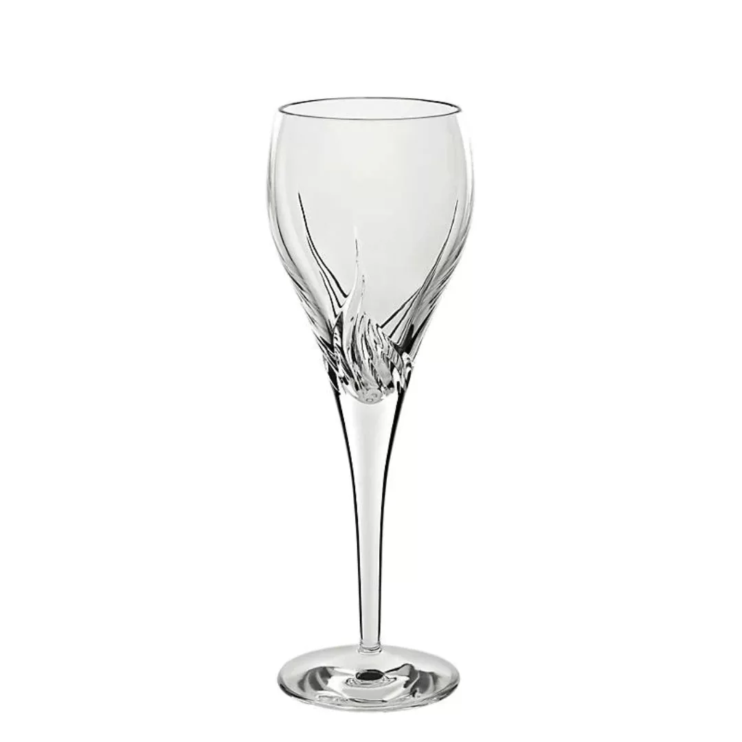 Weißweinglas Flame 250ml, Transparent, aus Bleikristall günstig online kaufen