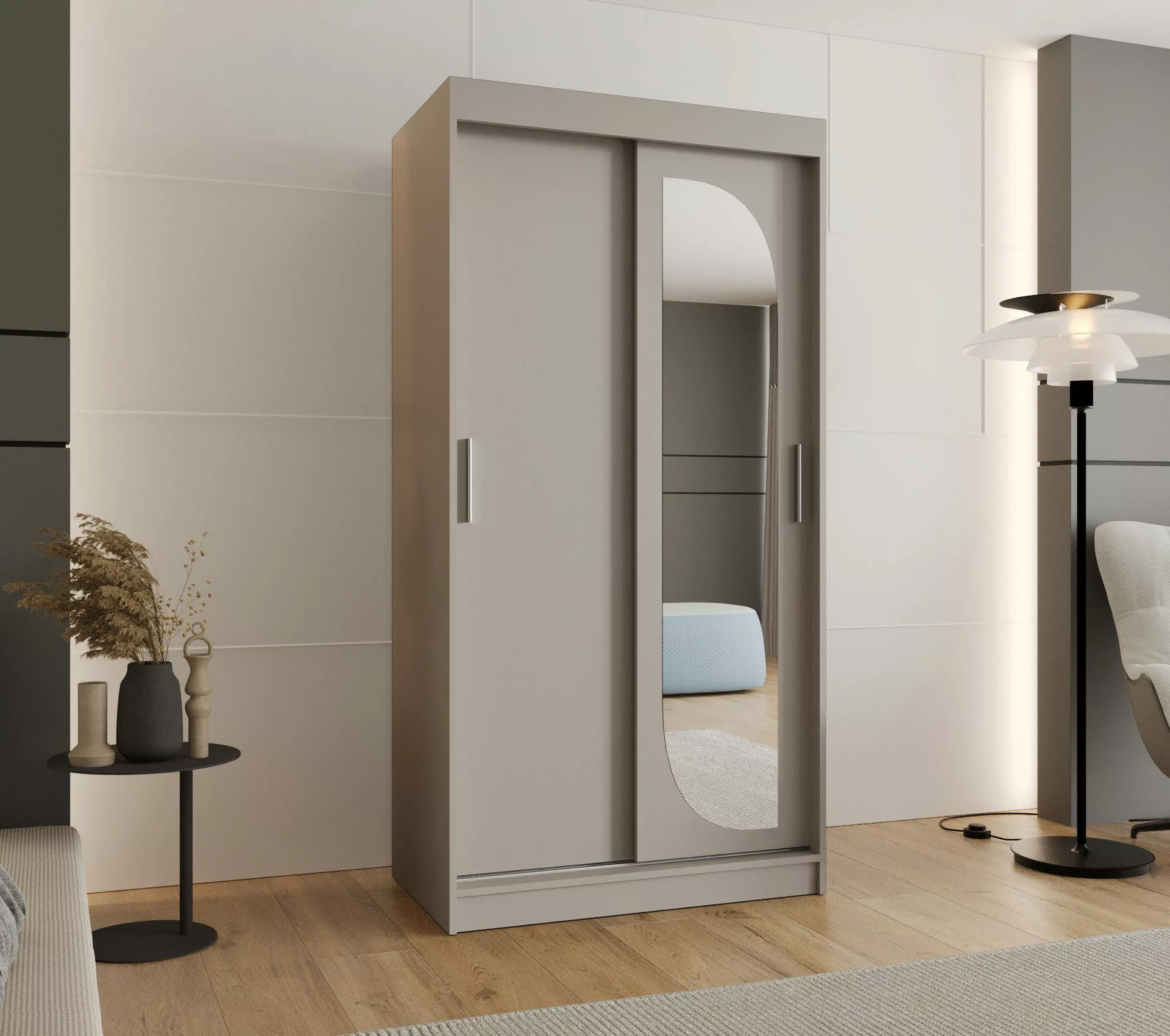 ABIKS MÖBEL Schwebetürenschrank LUCY Schlafzimmerschrank, mit günstig online kaufen