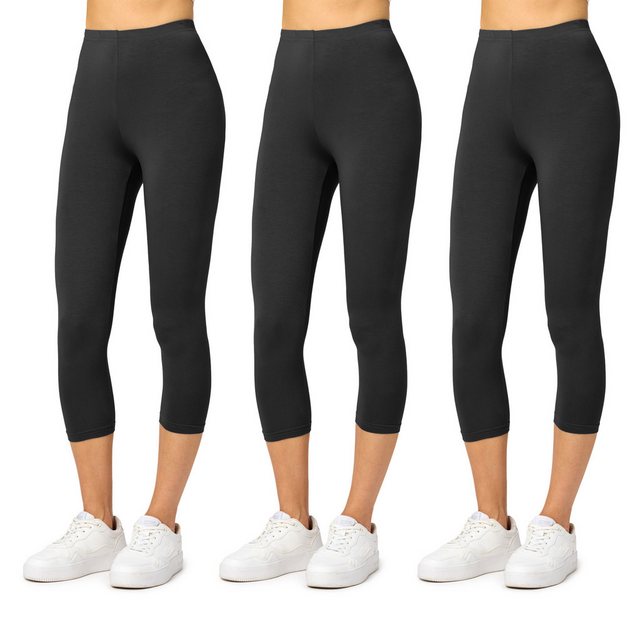 Merry Style Leggings Damen Caprihose 3/4 Hose MS10-144 (1-tlg) aus Viskose günstig online kaufen