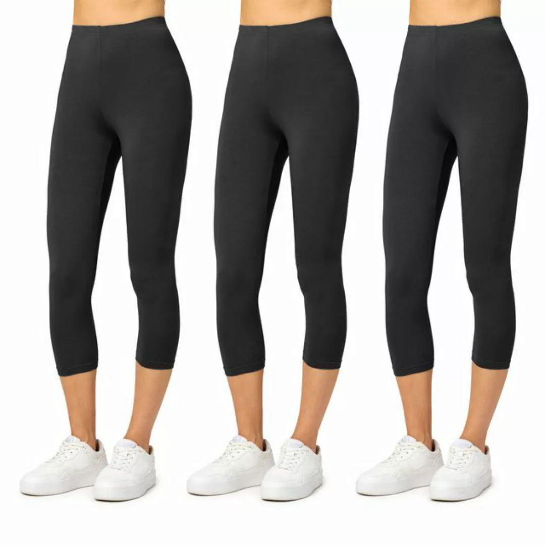 Merry Style Leggings Damen Caprihose 3/4 Hose MS10-144 (1-tlg) aus Viskose günstig online kaufen