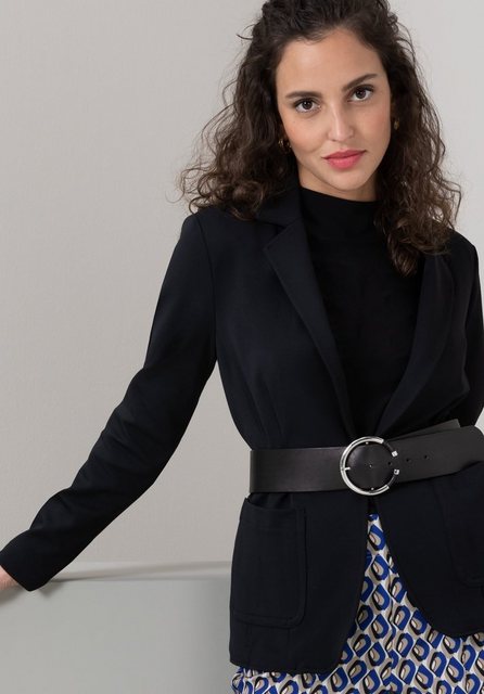 bianca Sweatblazer – Cooles Sweat Blazer im cleanen Look für den Alltag günstig online kaufen