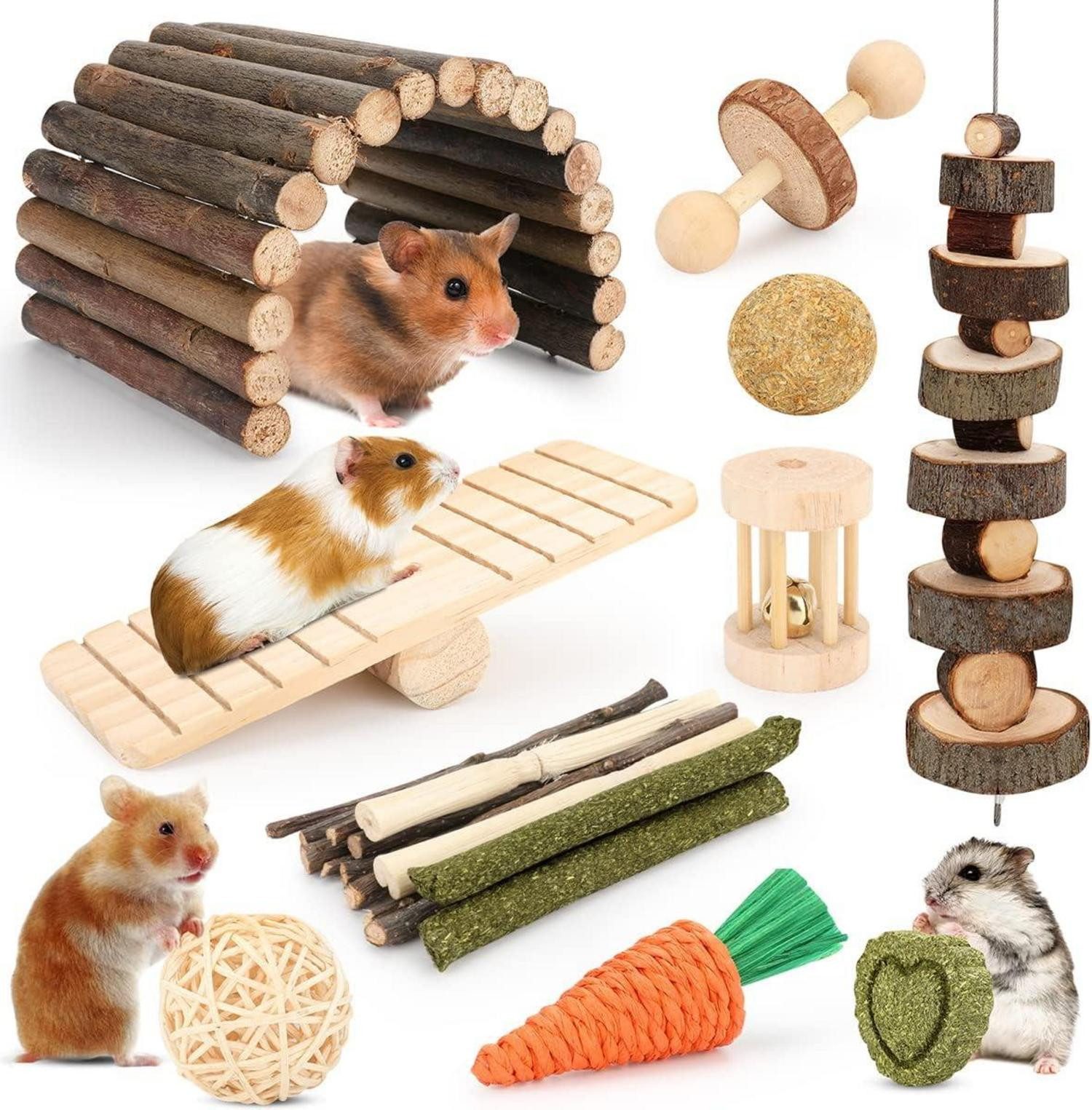 LuxusKollektion Kleintierkäfig Kleintier Spielzeug Set Hamster günstig online kaufen
