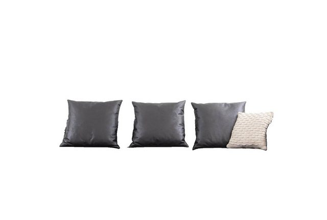 JVmoebel Sofa Polstersofa Dreisitzer Couch Stoffsofa Sofa Sitzer Stoff Grau günstig online kaufen