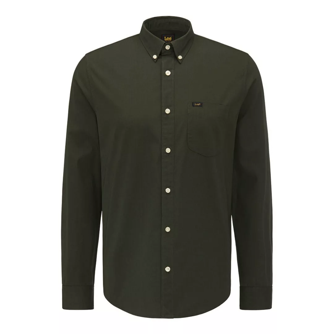 Lee Button Down Langarm Hemd L Serpico Green günstig online kaufen