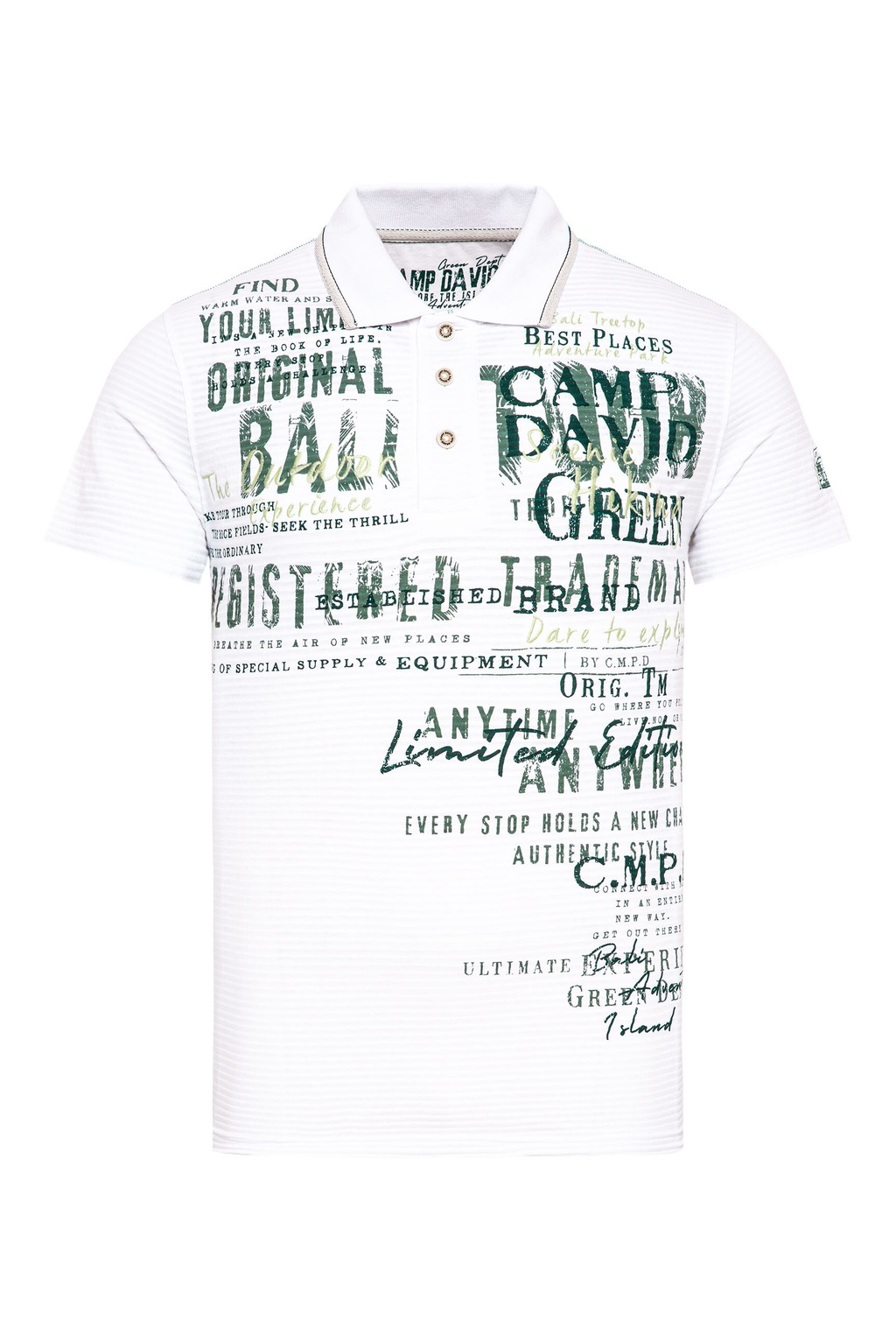 CAMP DAVID Poloshirt, aus Baumwolle günstig online kaufen