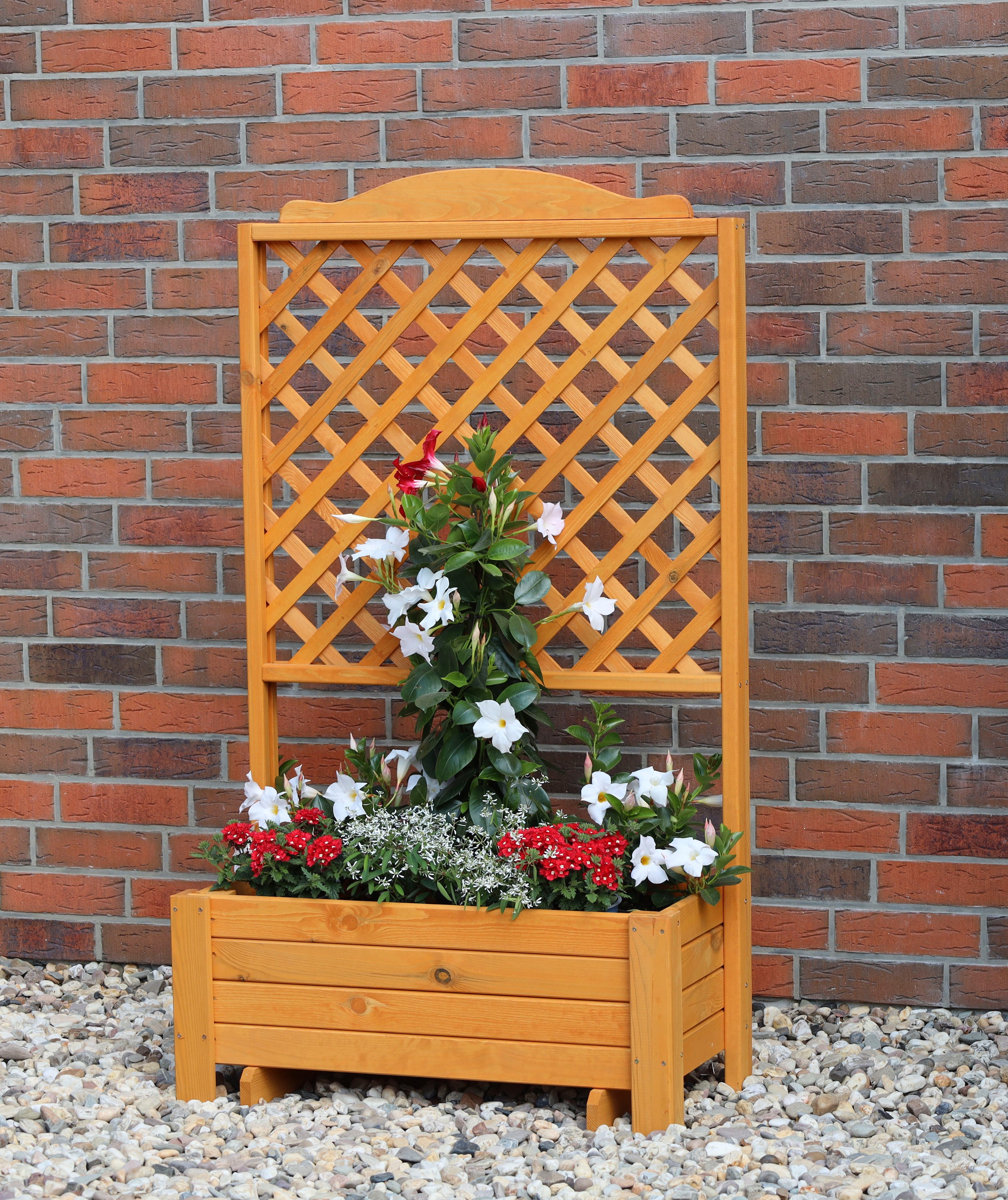 promadino Spalier "Romantica", mit Pflanzkasten, BxTxH: 80x38x140 cm günstig online kaufen