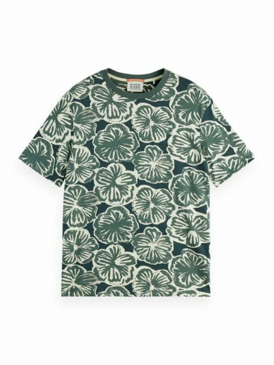 Scotch & Soda T-Shirt BIG ALL OVER PRINT T-SHIRT günstig online kaufen