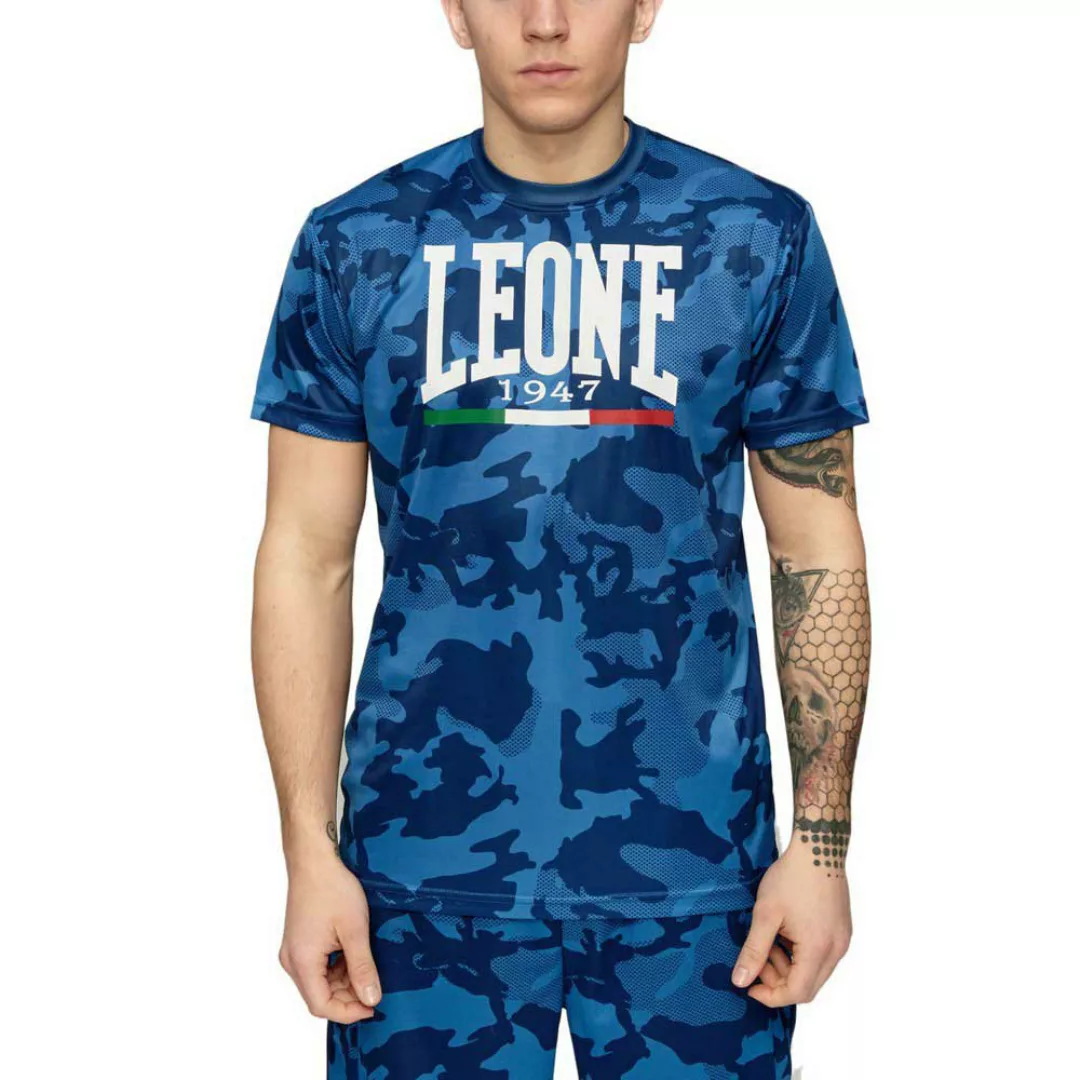 Leone1947 Ita Kurzärmeliges T-shirt M Blue günstig online kaufen