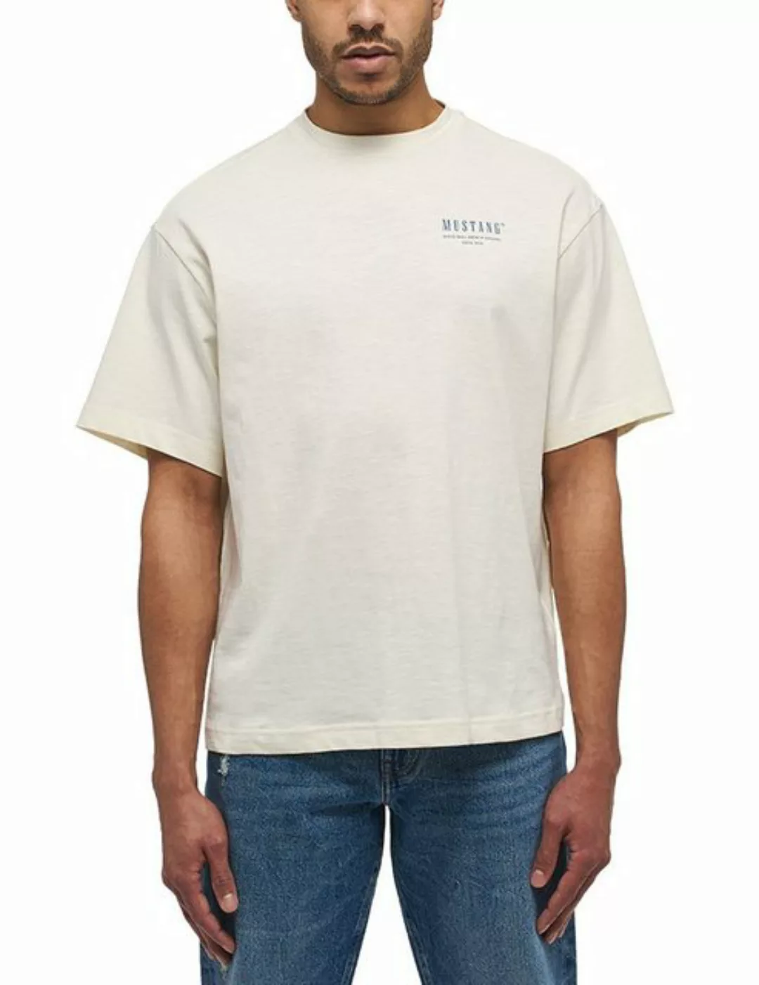 MUSTANG T-Shirt Style Aidan C Backprint günstig online kaufen