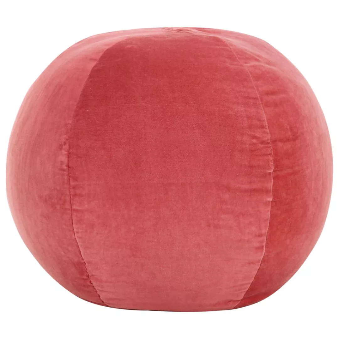 Pouf Baumwollsamt 50×35 Cm Rosa günstig online kaufen