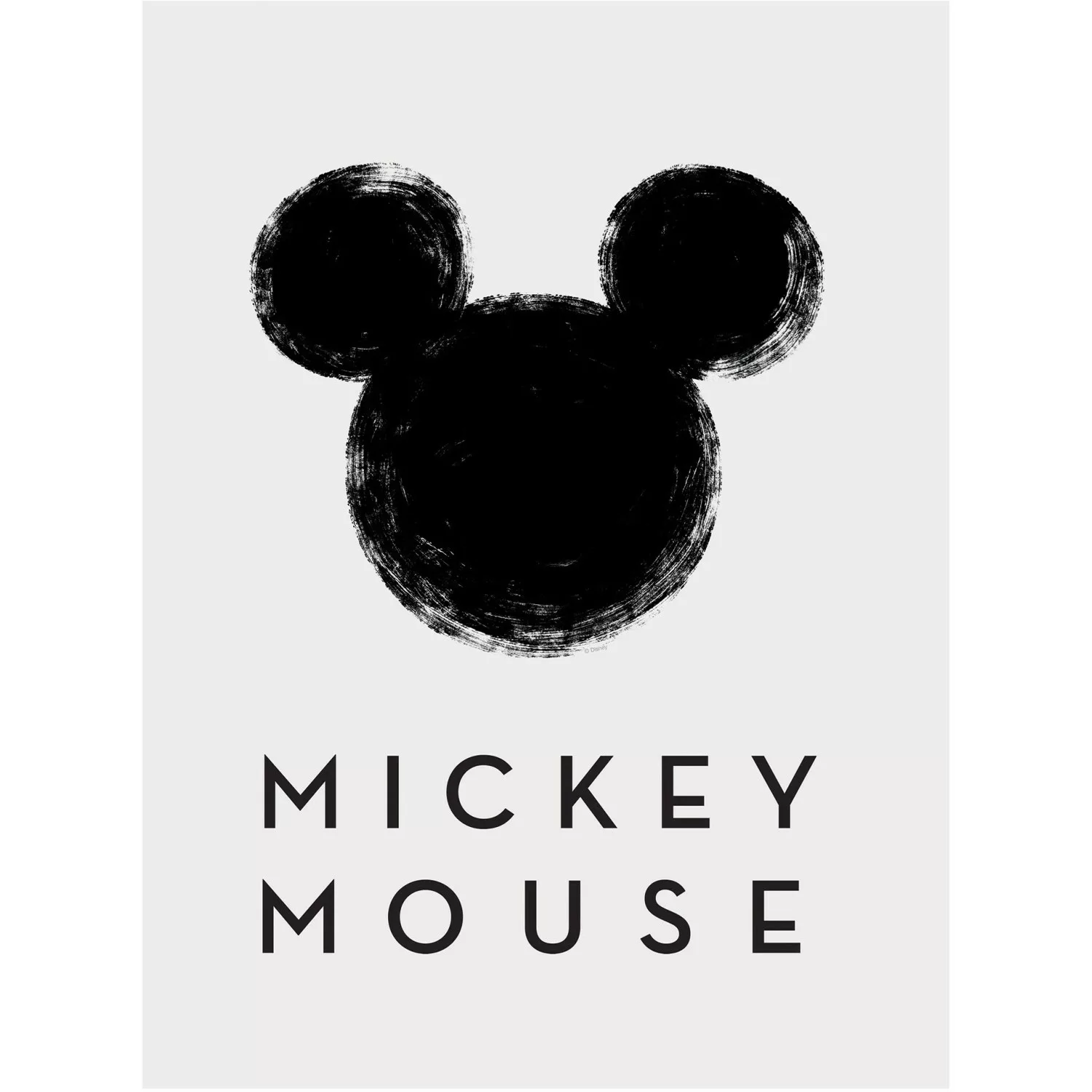 Komar Poster "Mickey Mouse Silhouette", Disney, (1 St.), Kinderzimmer, Schl günstig online kaufen