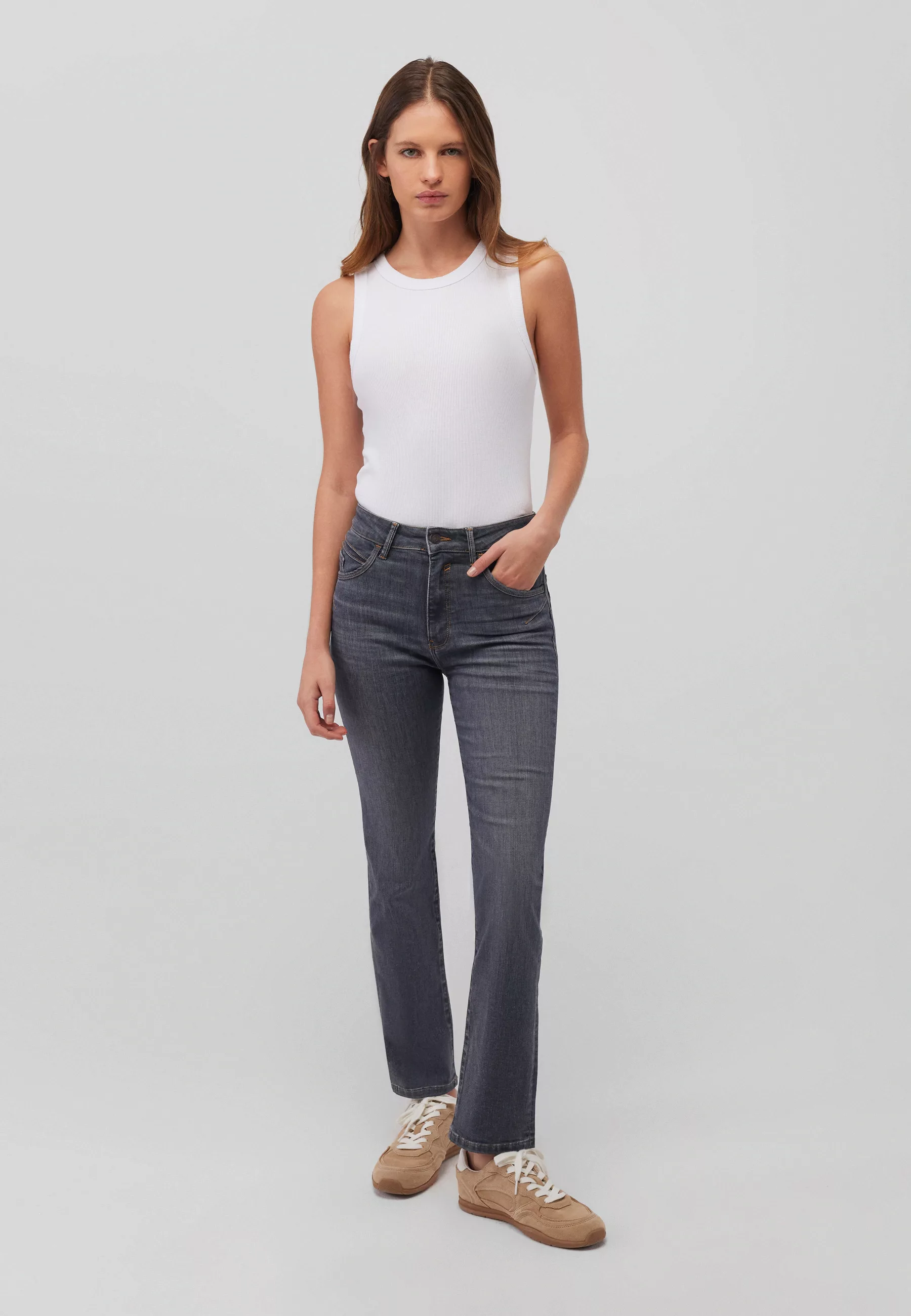 Mavi Straight-Jeans "KENDRA", gerde Form günstig online kaufen