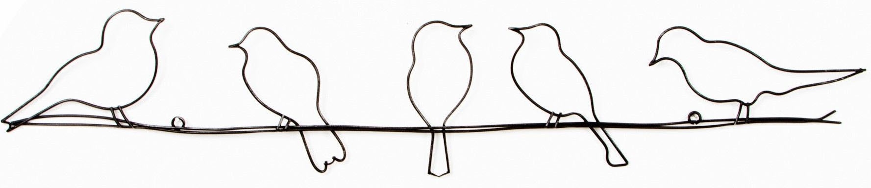 Art for the home Metallbild "Metal Art - Vogel", (1 St.) günstig online kaufen