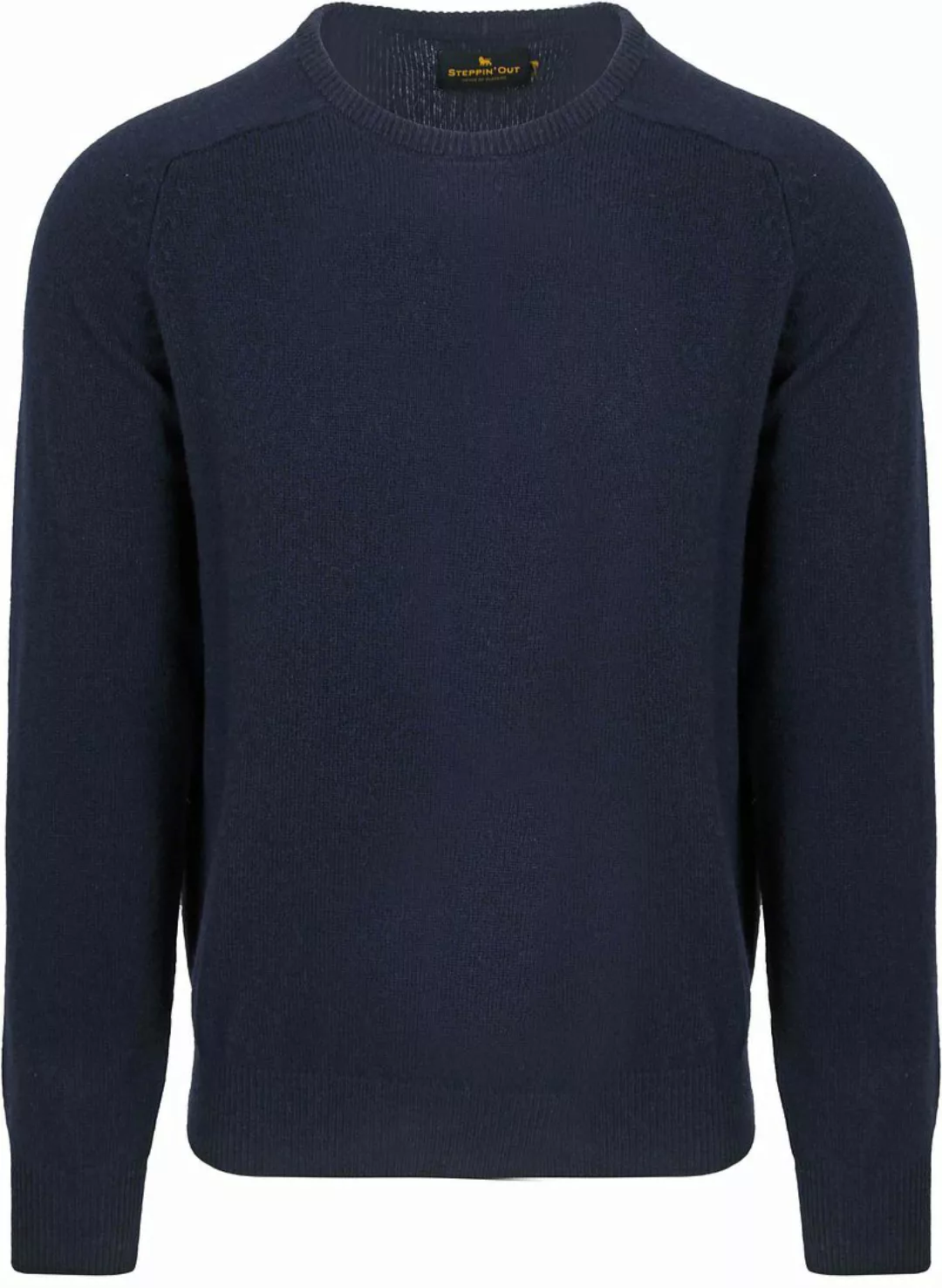 Steppin' Out Pullover Lammwolle Navy - Größe S günstig online kaufen