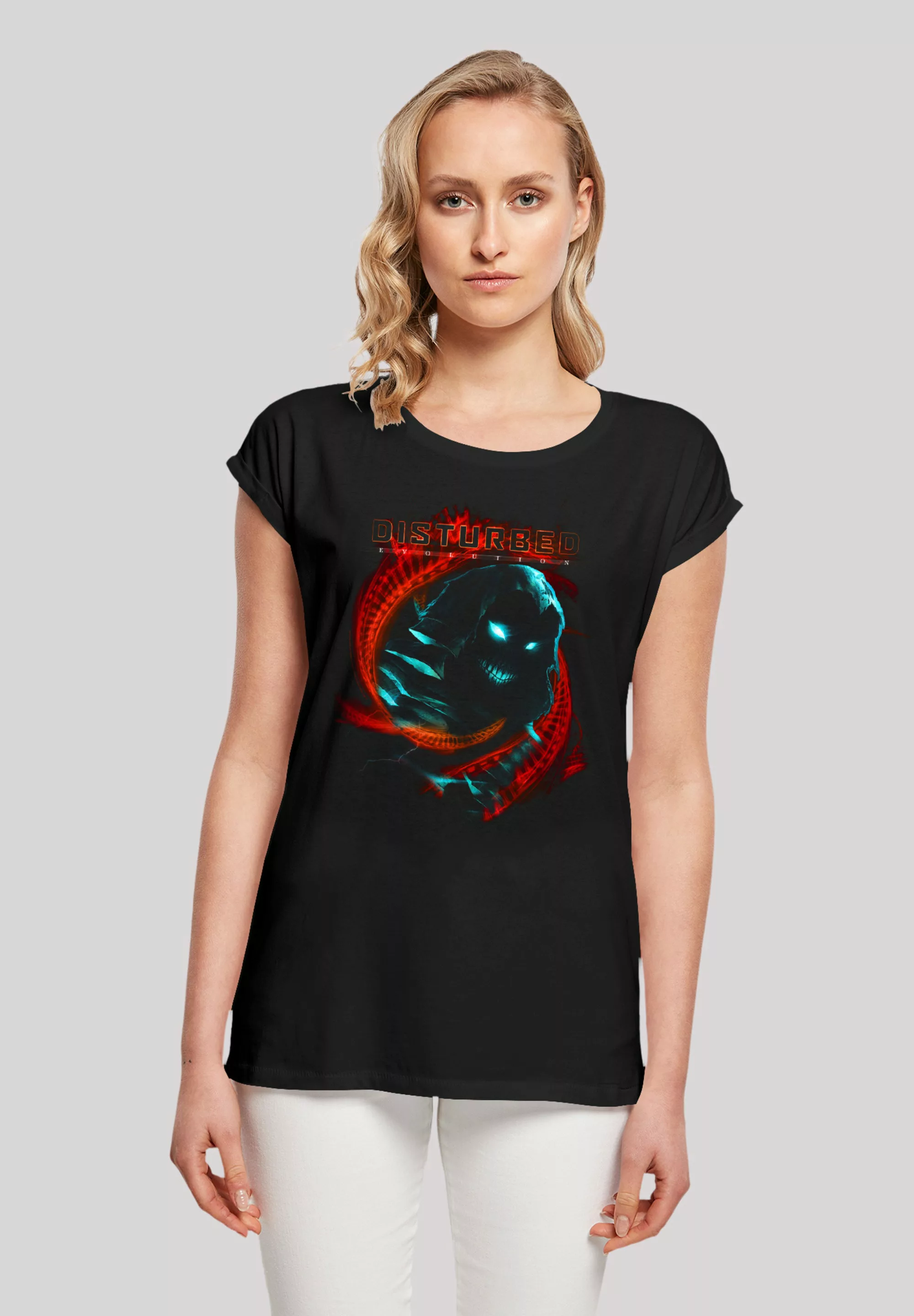 F4NT4STIC T-Shirt "Disturbed Heavy Metal DNA Swirl", Premium Qualität, Rock günstig online kaufen